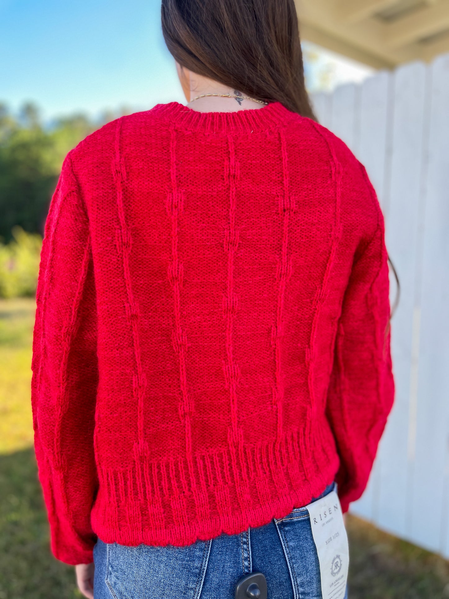 Cassidy Flower Sweater