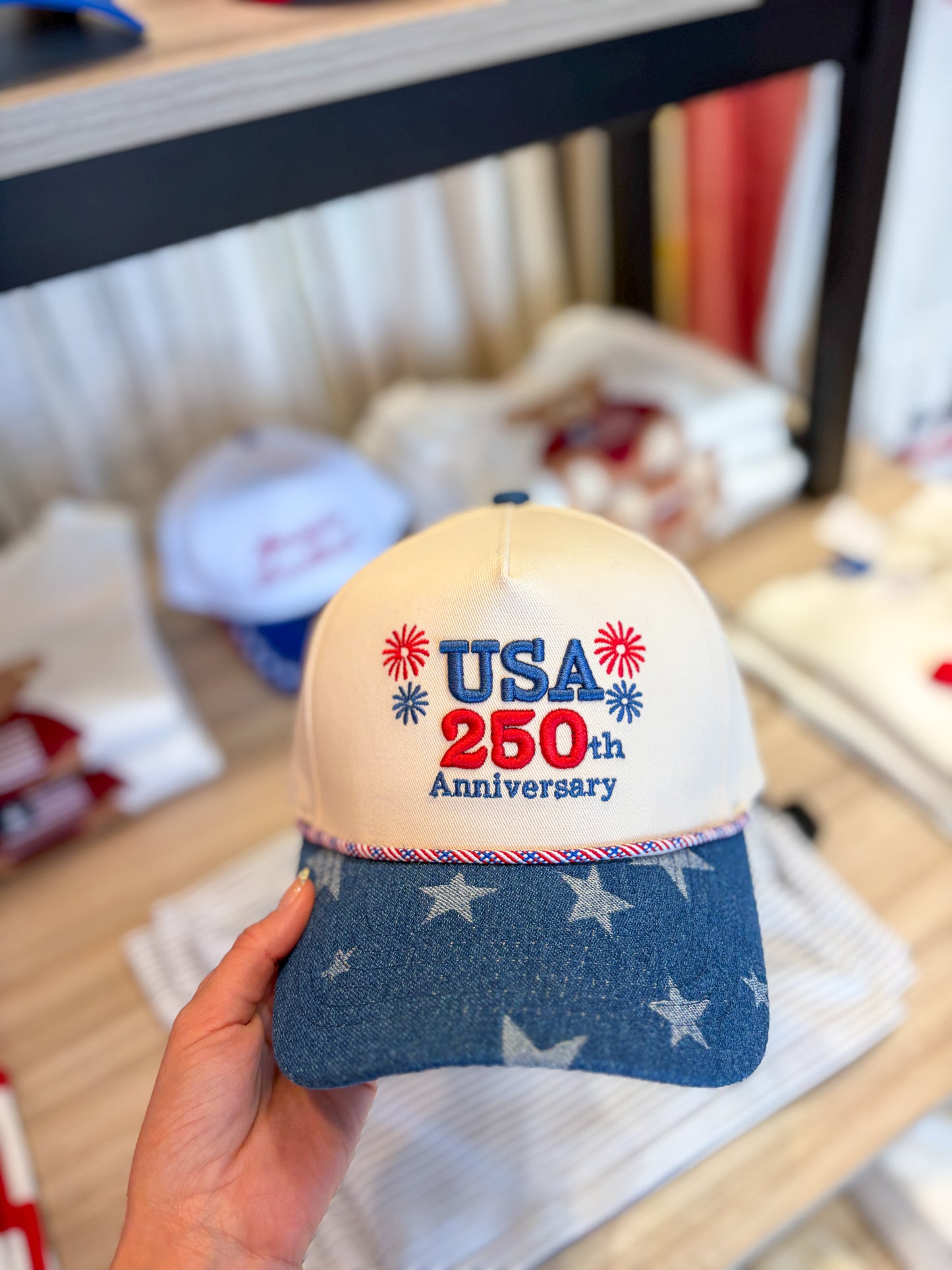 USA 250th Anniversary Trucker Hat
