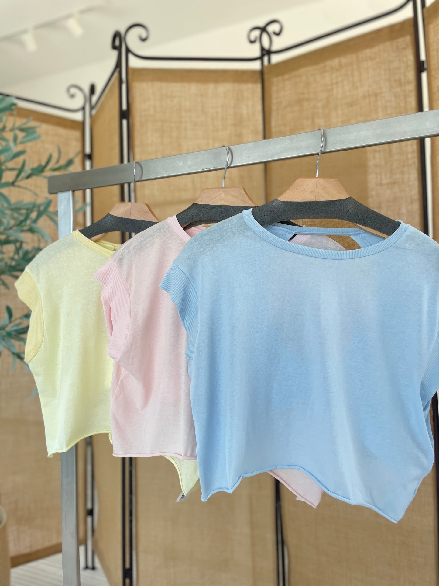 Open Back Basic Tee