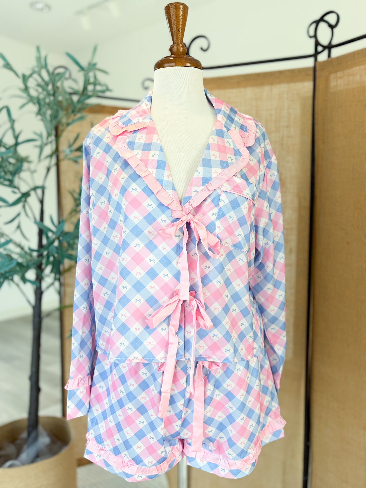 Lanny Silk Pajama Set