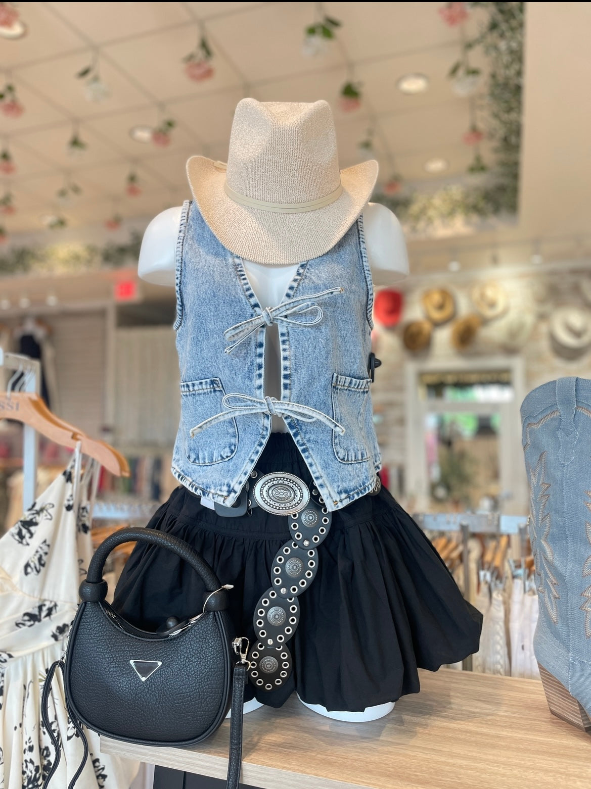 Maylen Denim Vest