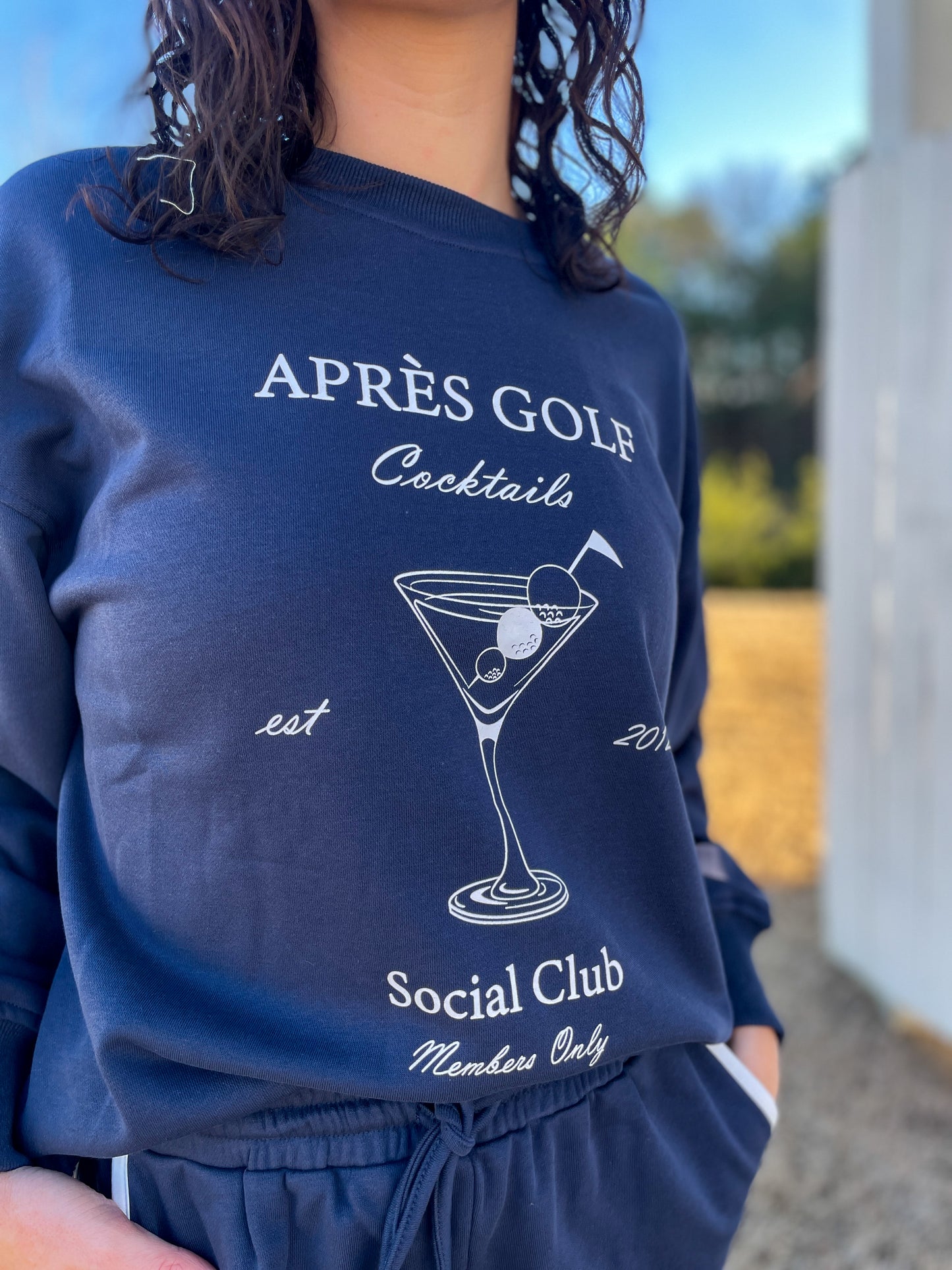 Après Golf Crewneck