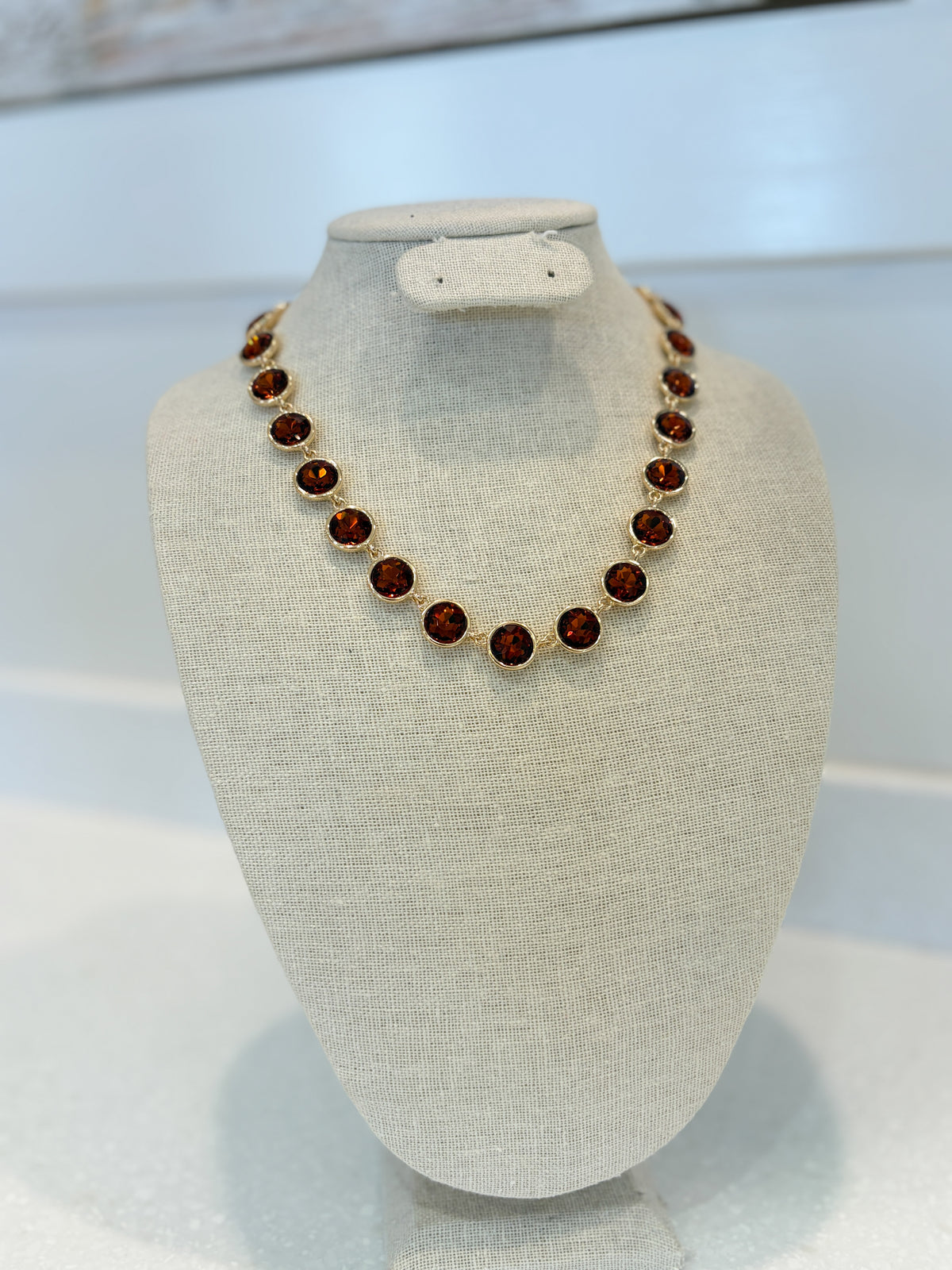 Amber Bubble Necklace