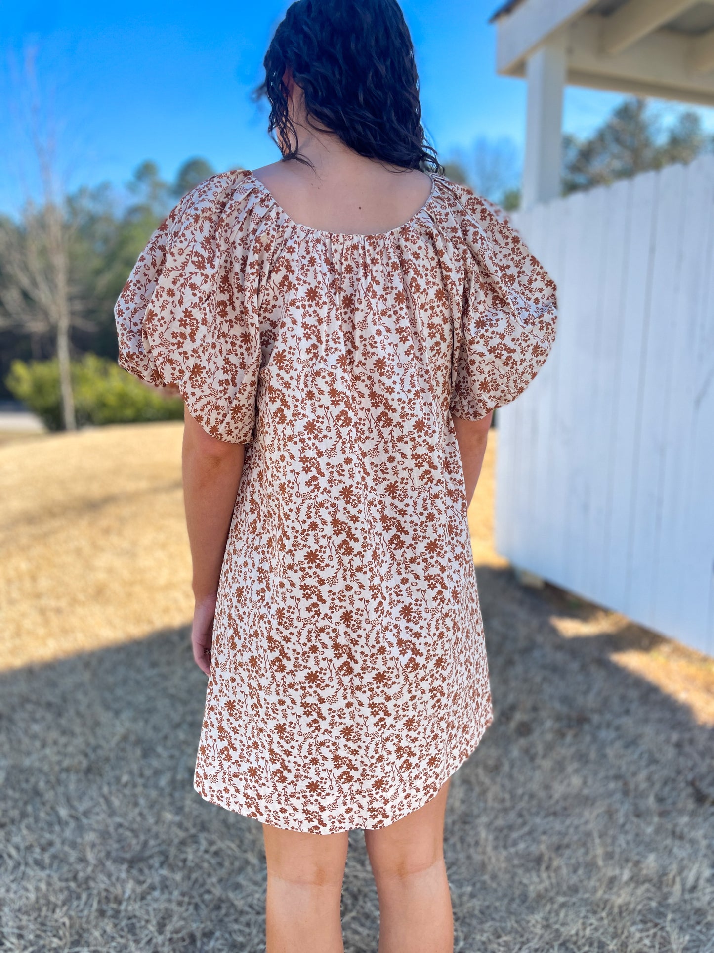 Lilia Puff Sleeve Dress
