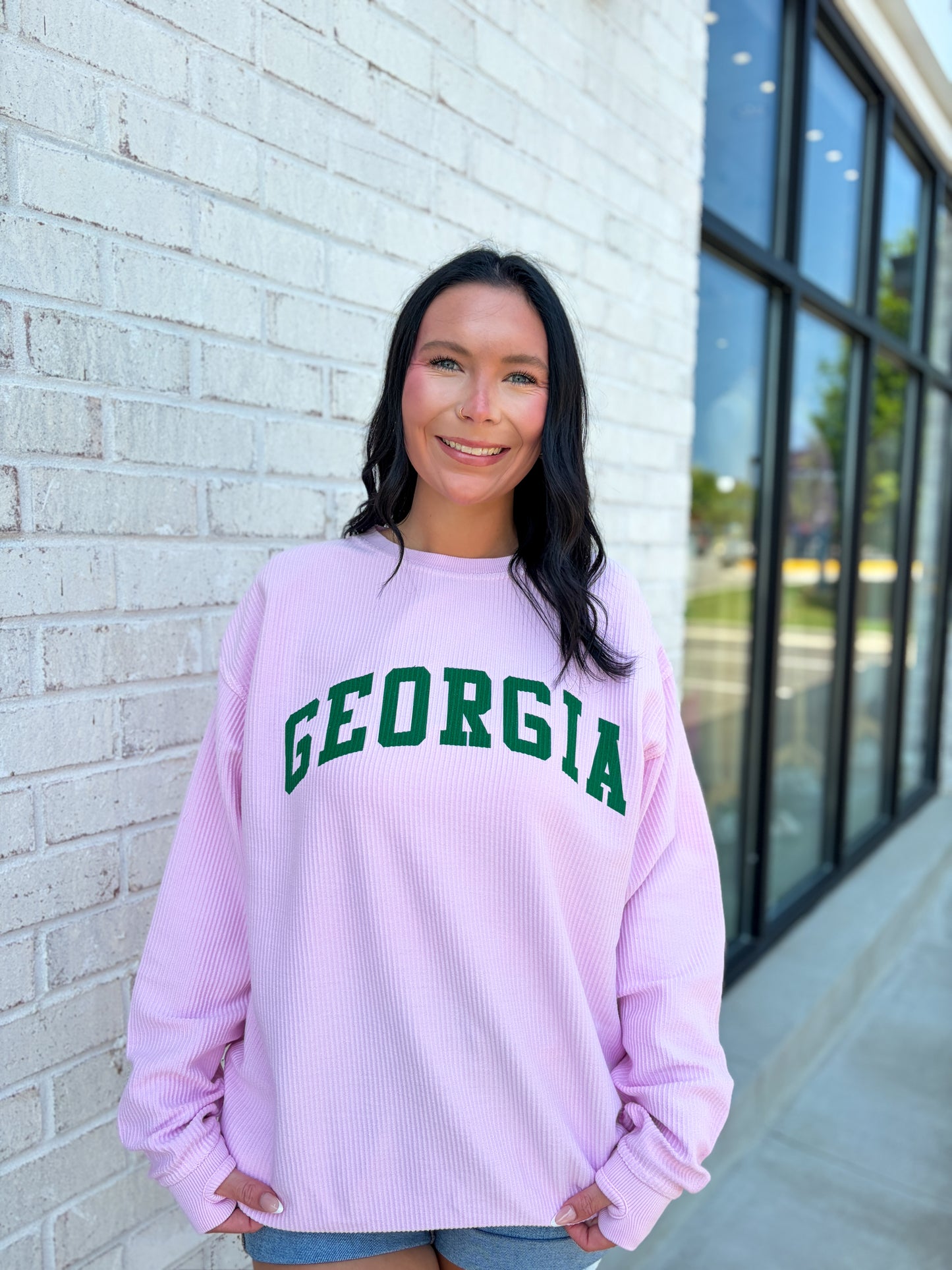 Georgia Ribbed Sweatshirt