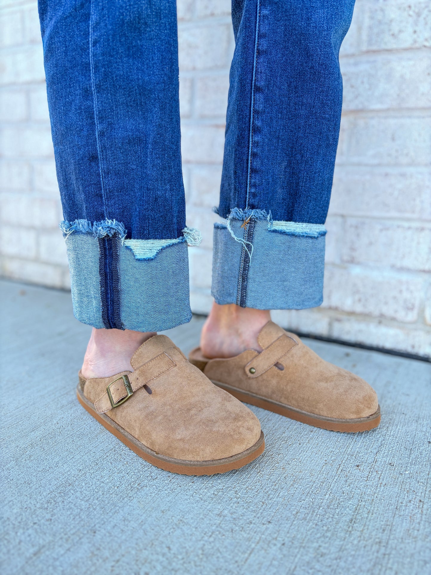 Capri Suede Clogs