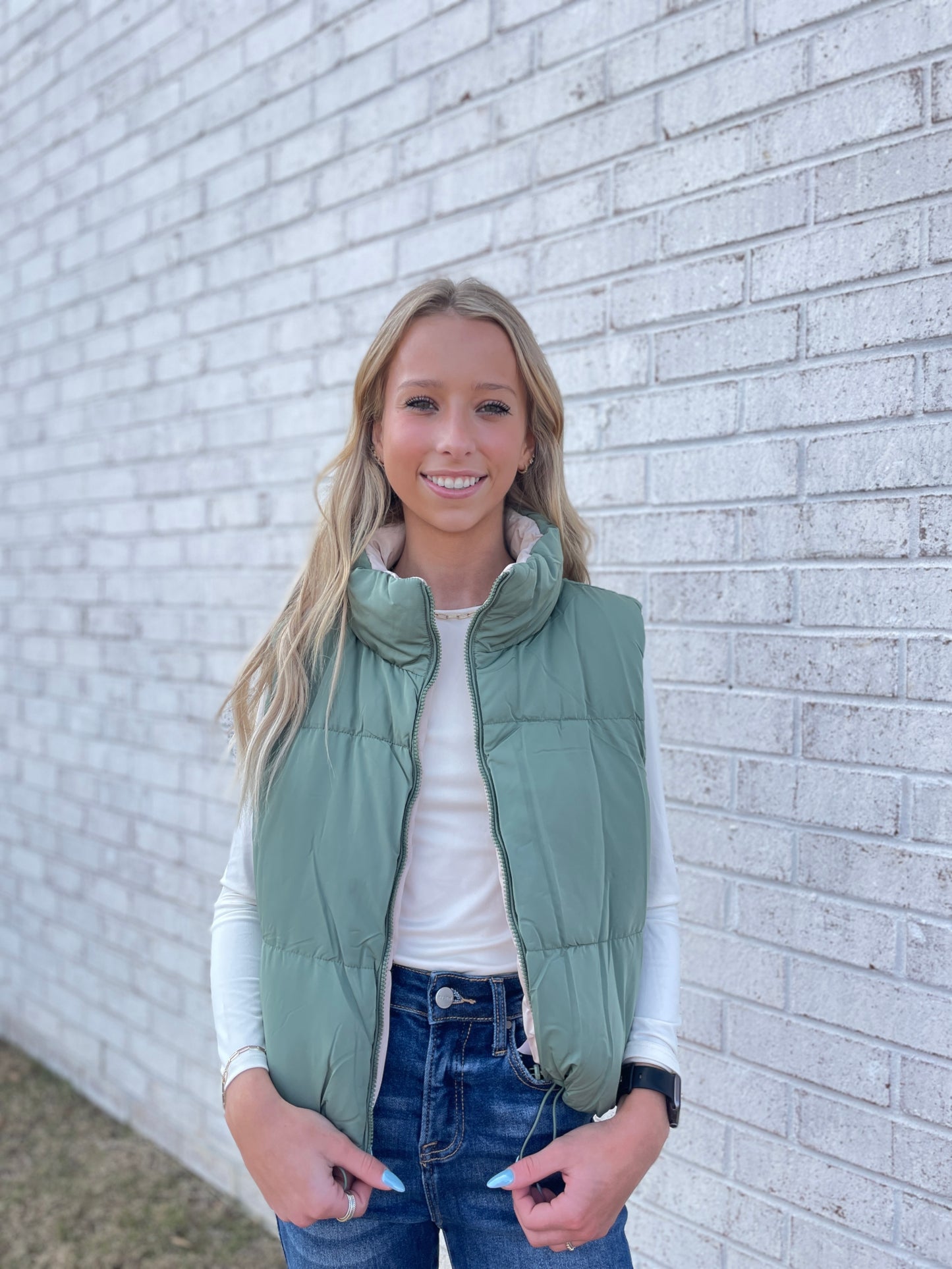 Reversible Puffer Vest