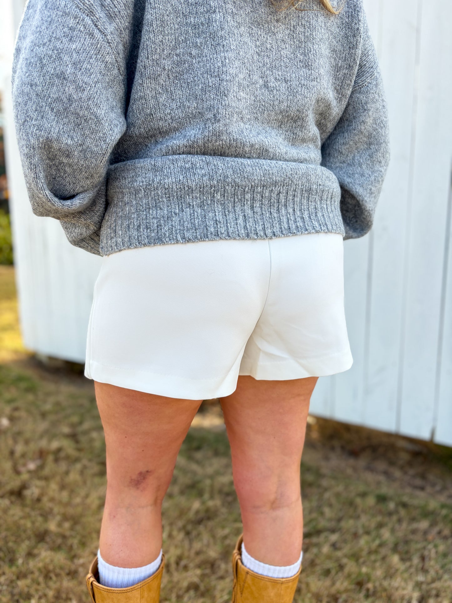 Classy Split Skort