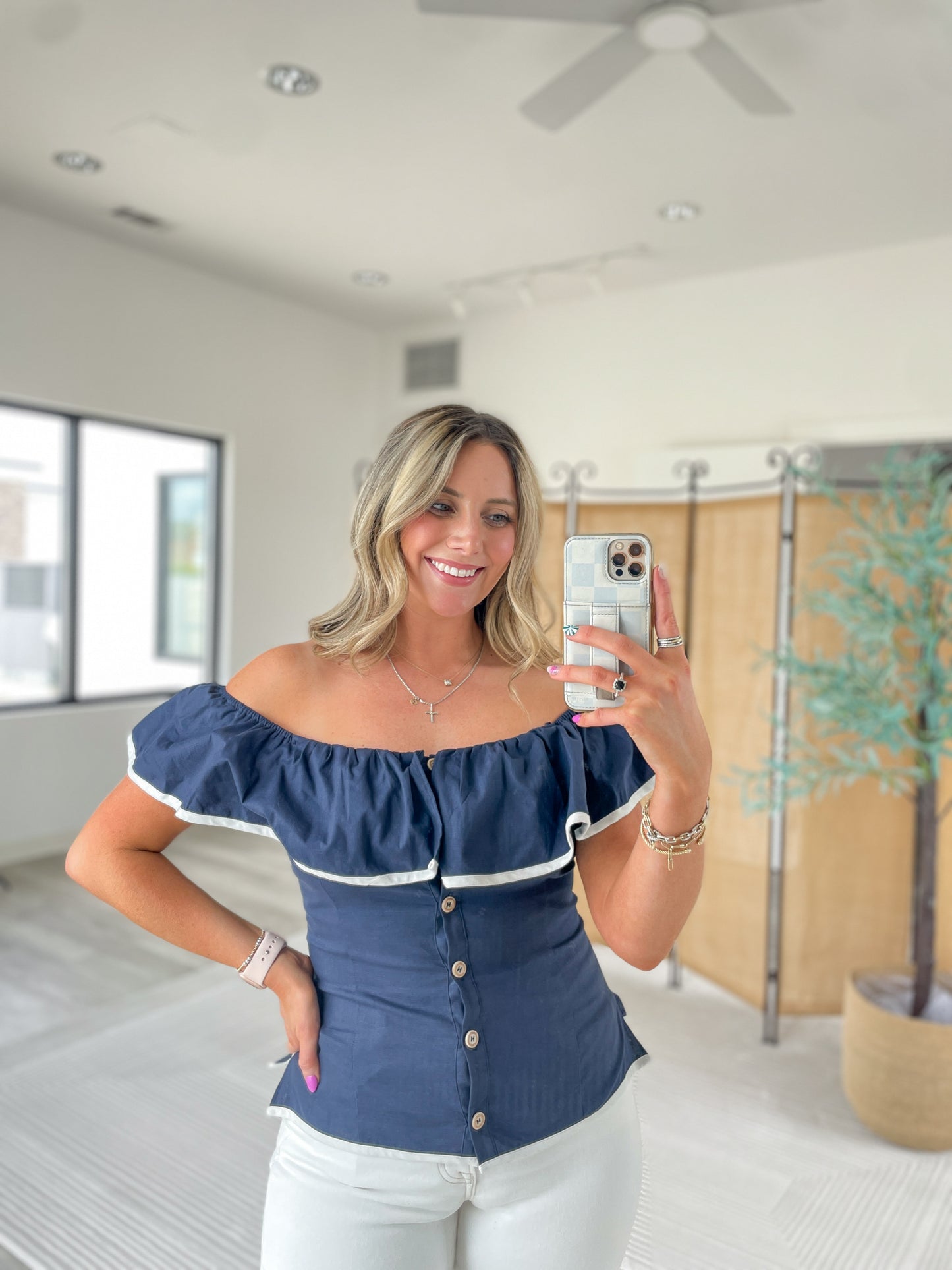 Lily Strapless Top