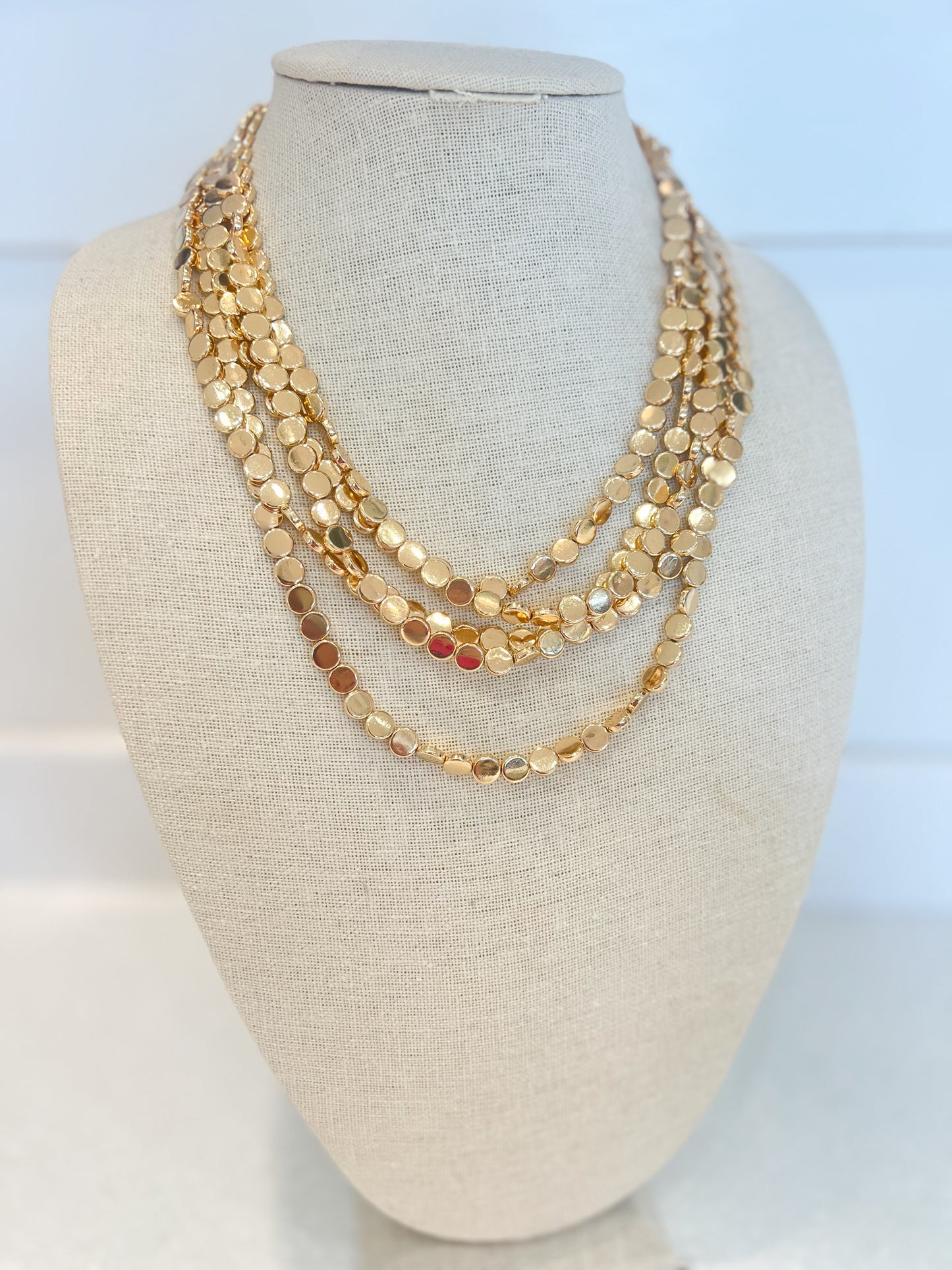 Layered Gold Necklace