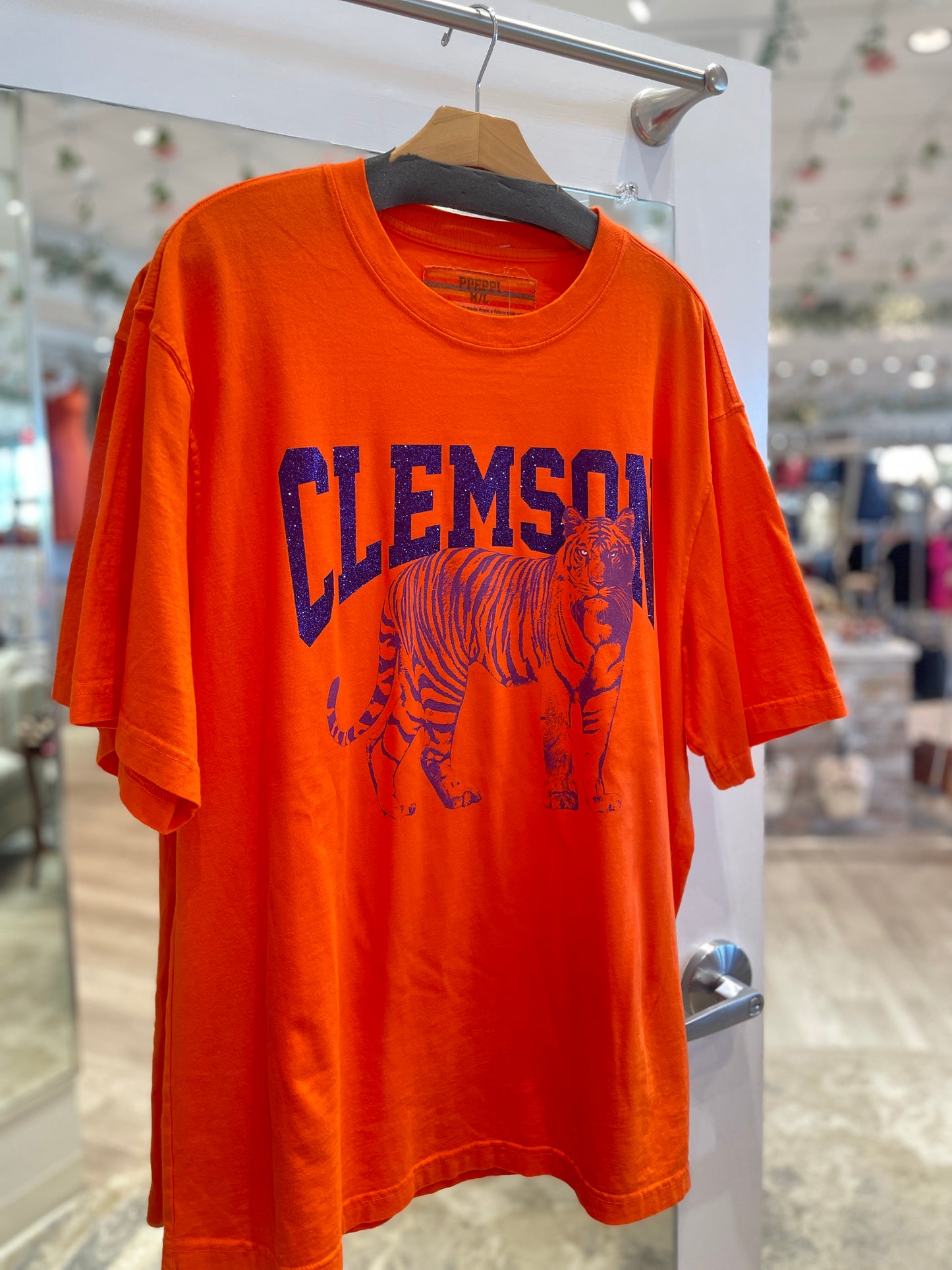 Clemson Tiger Oversized Tee