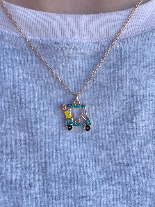 Golf Cart Necklace