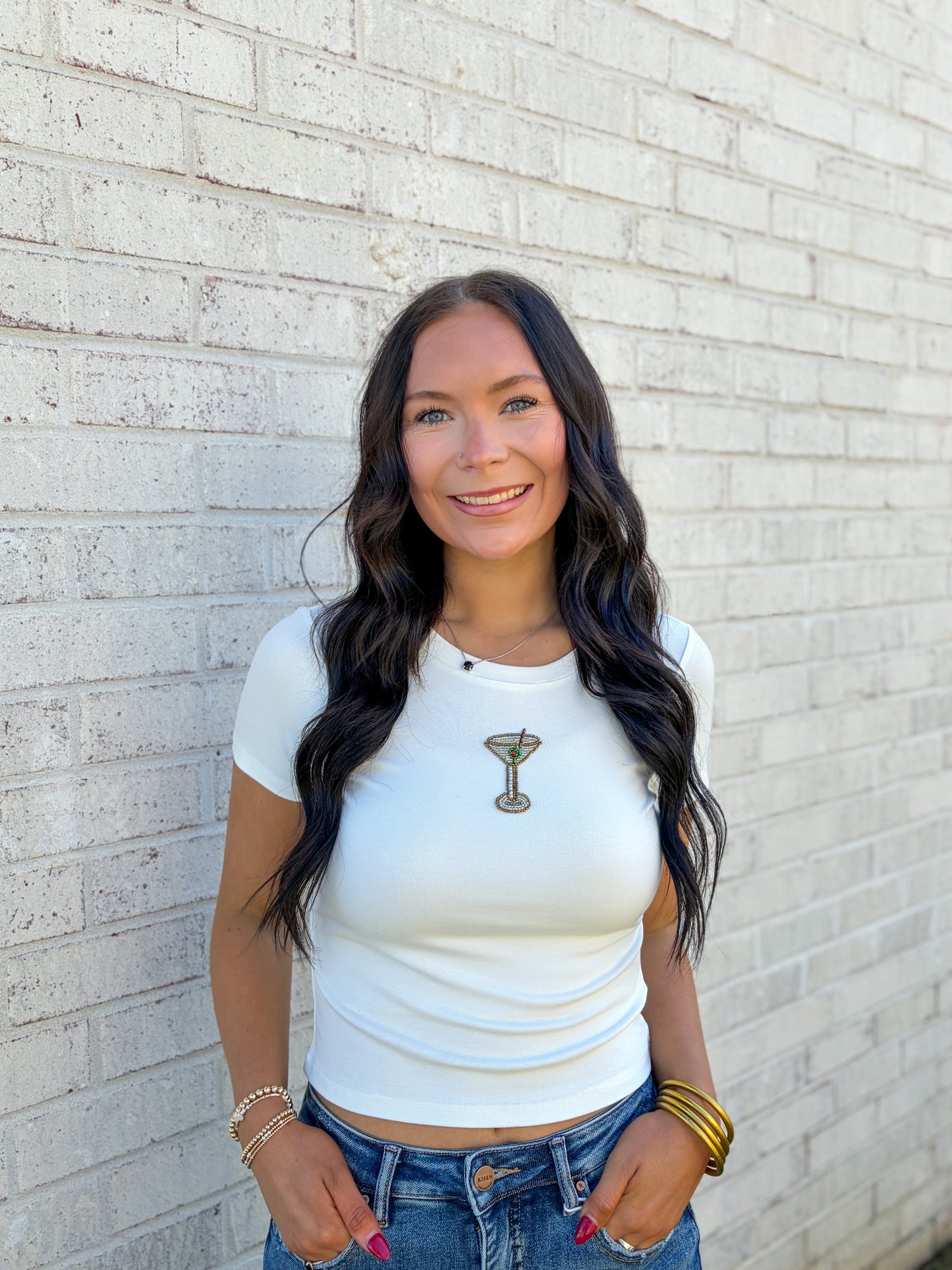 Bedazzled Martini Top