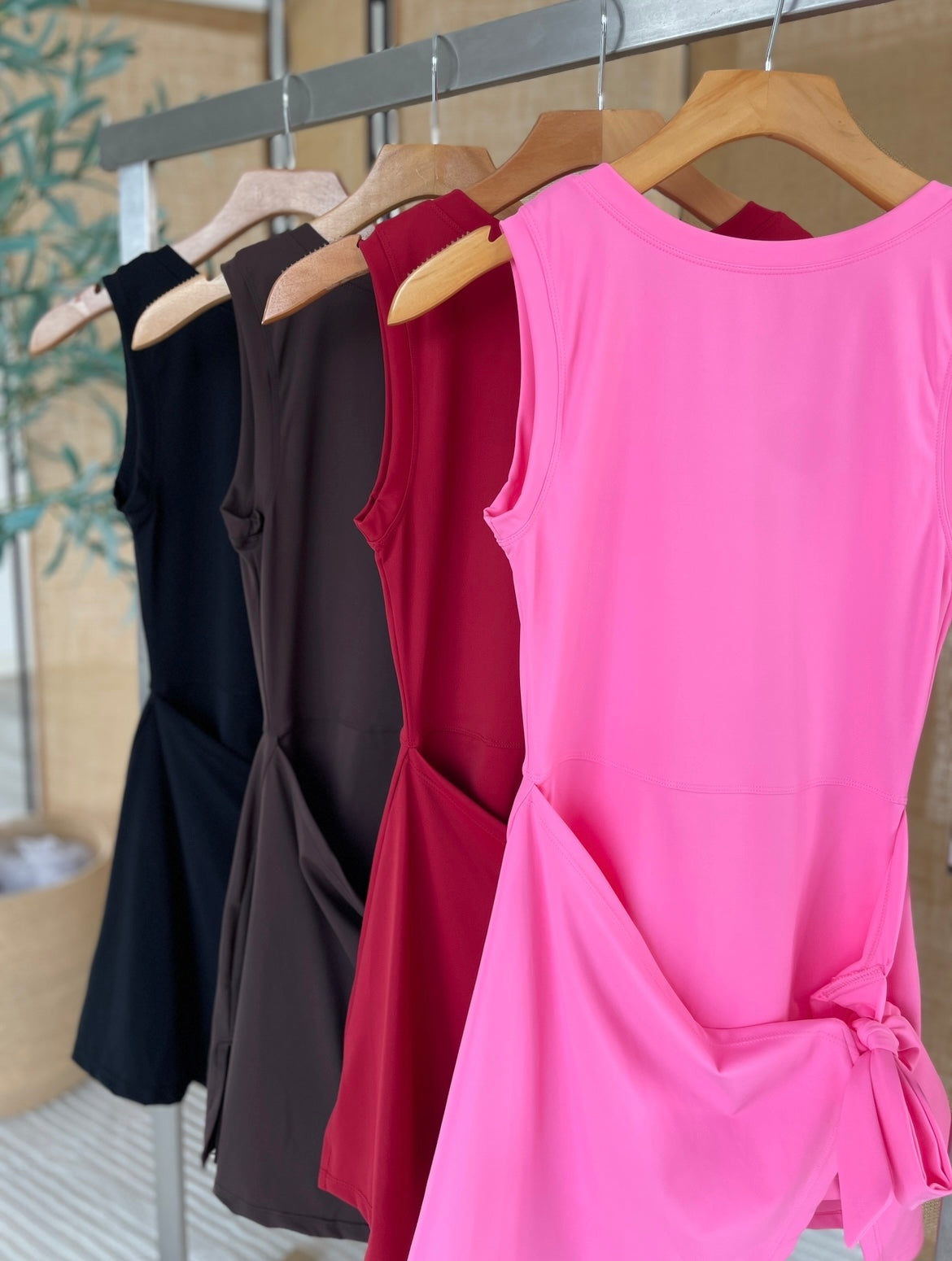 Front Tie Athletic Dress