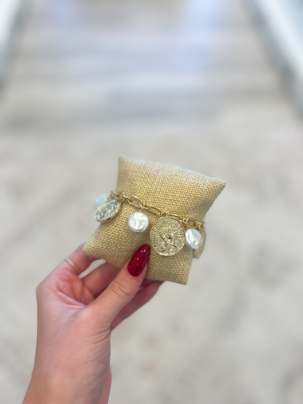 Chunky Charm Bracelet
