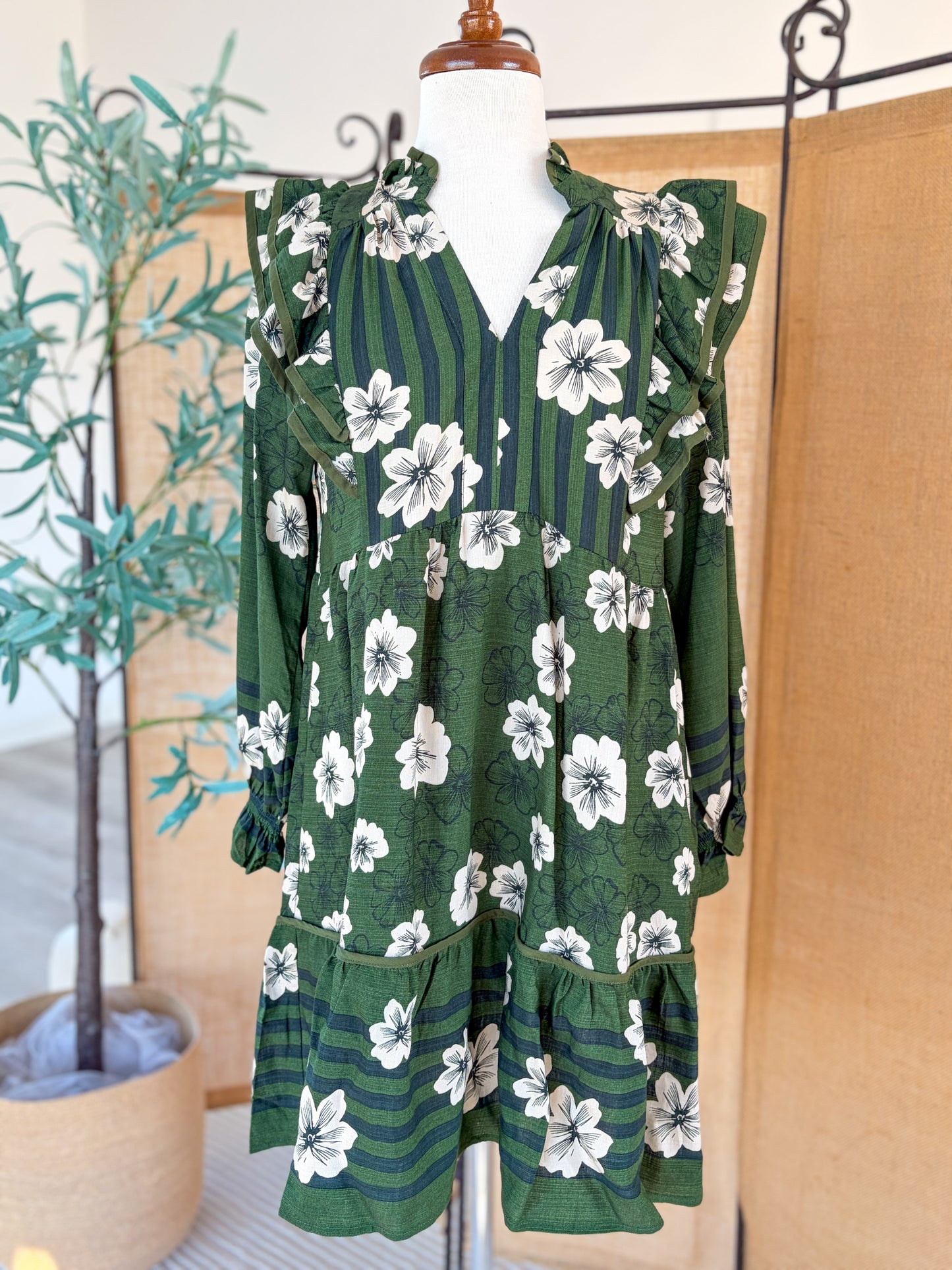 Freya LongSleeve Mini Dress