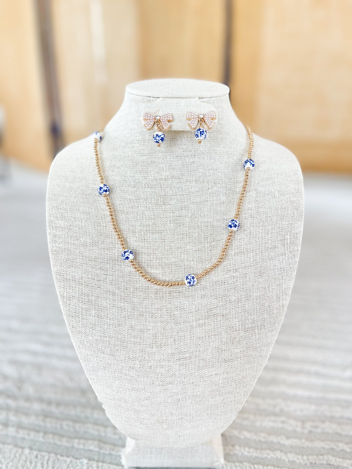 Beaded Ball Necklace
