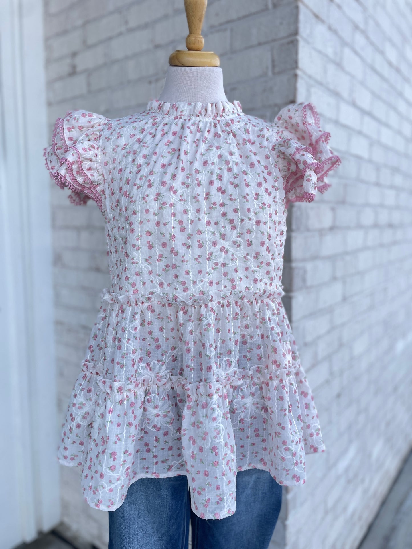 Carter Floral Babydoll Top