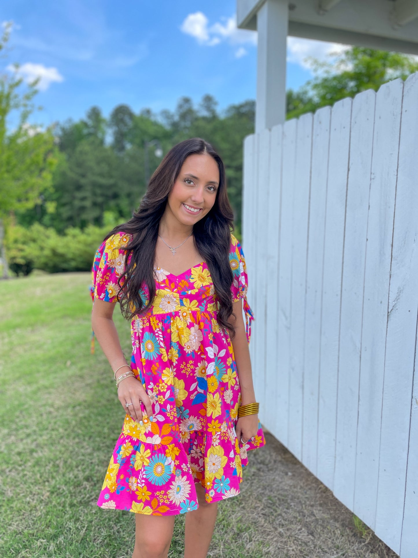 Renae Floral Dress