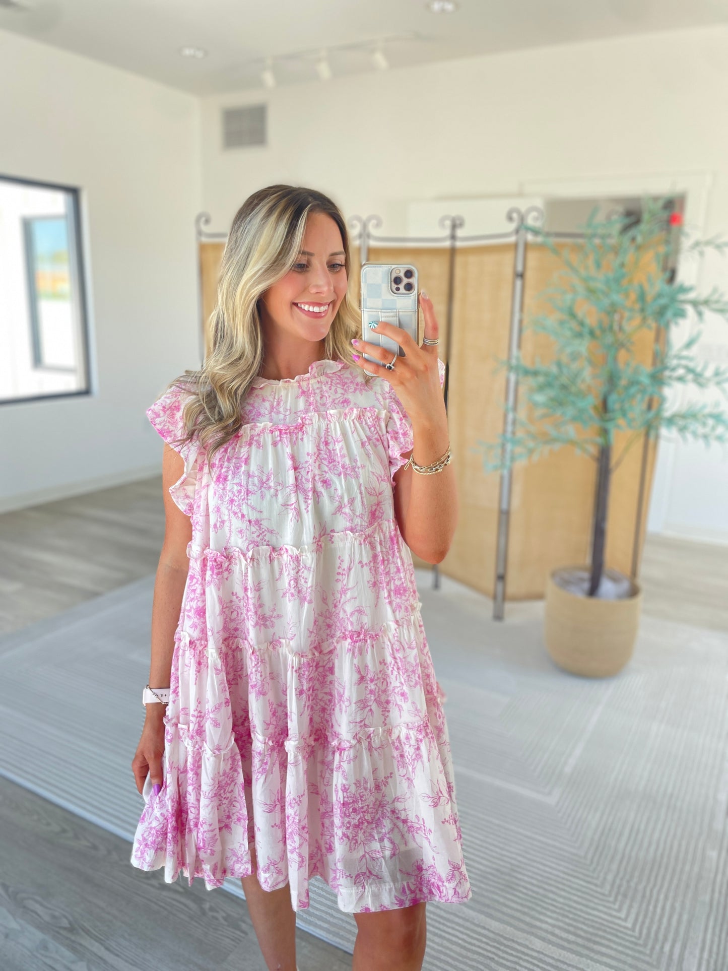Emmy Printed Dress