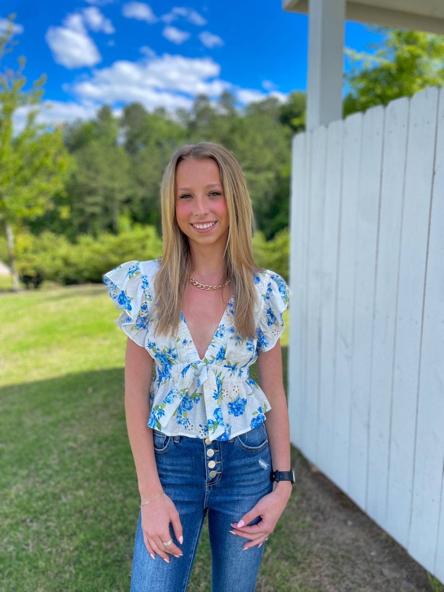 Kiley V-Neck Top