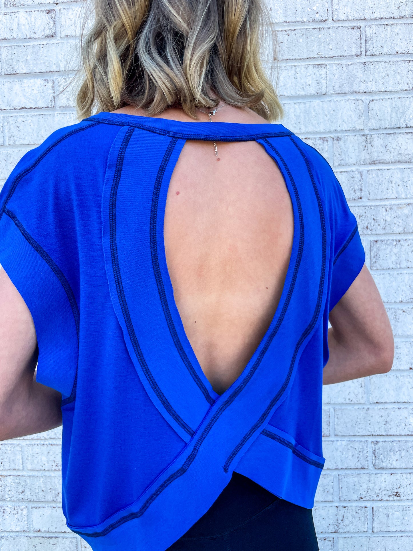 Open Back Tee