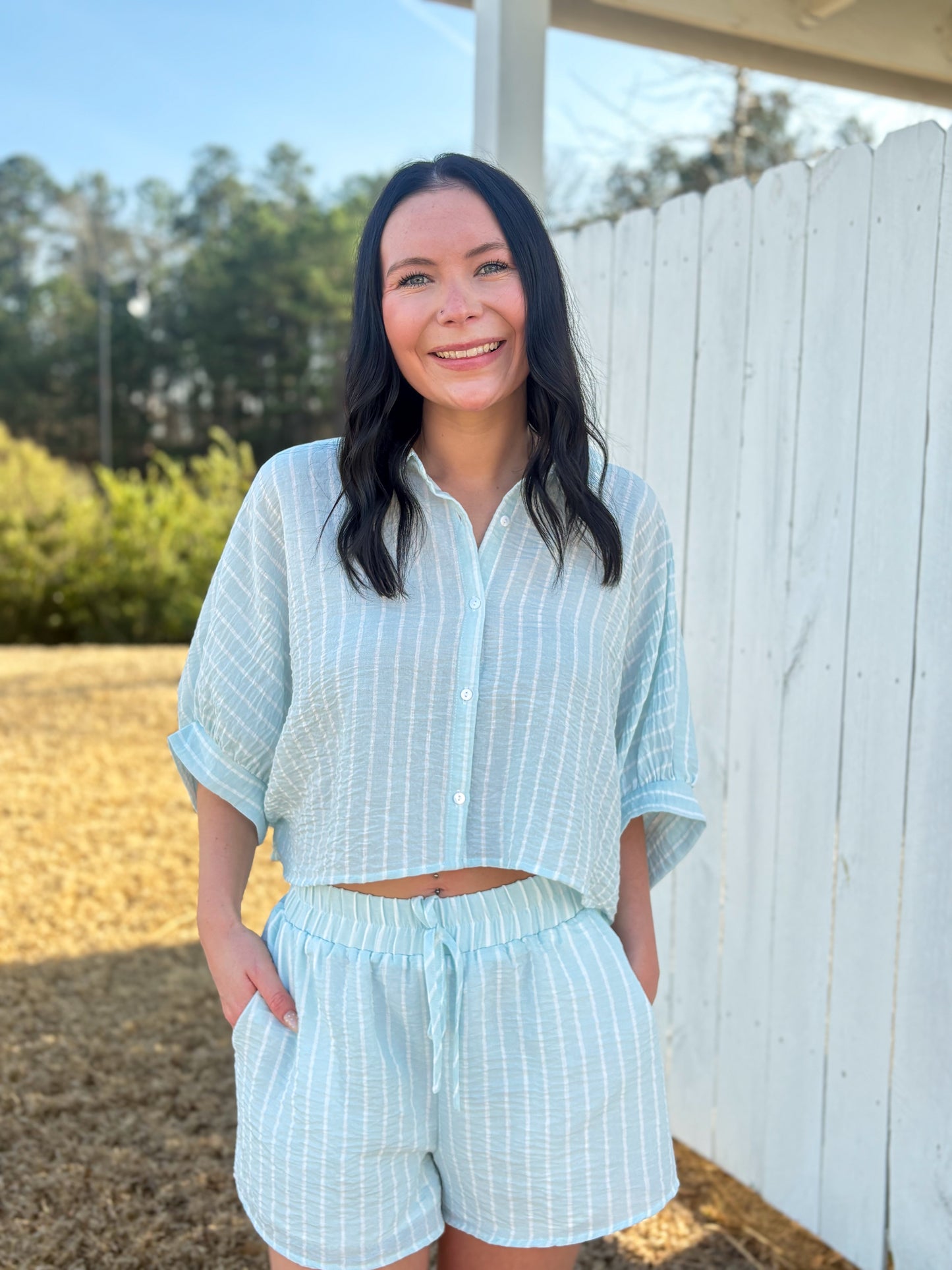 Striped 2 Piece Set