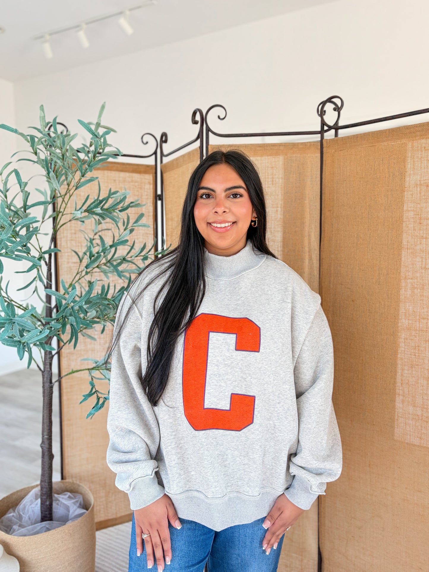 Clemson Tigers Reversible Mock Neck