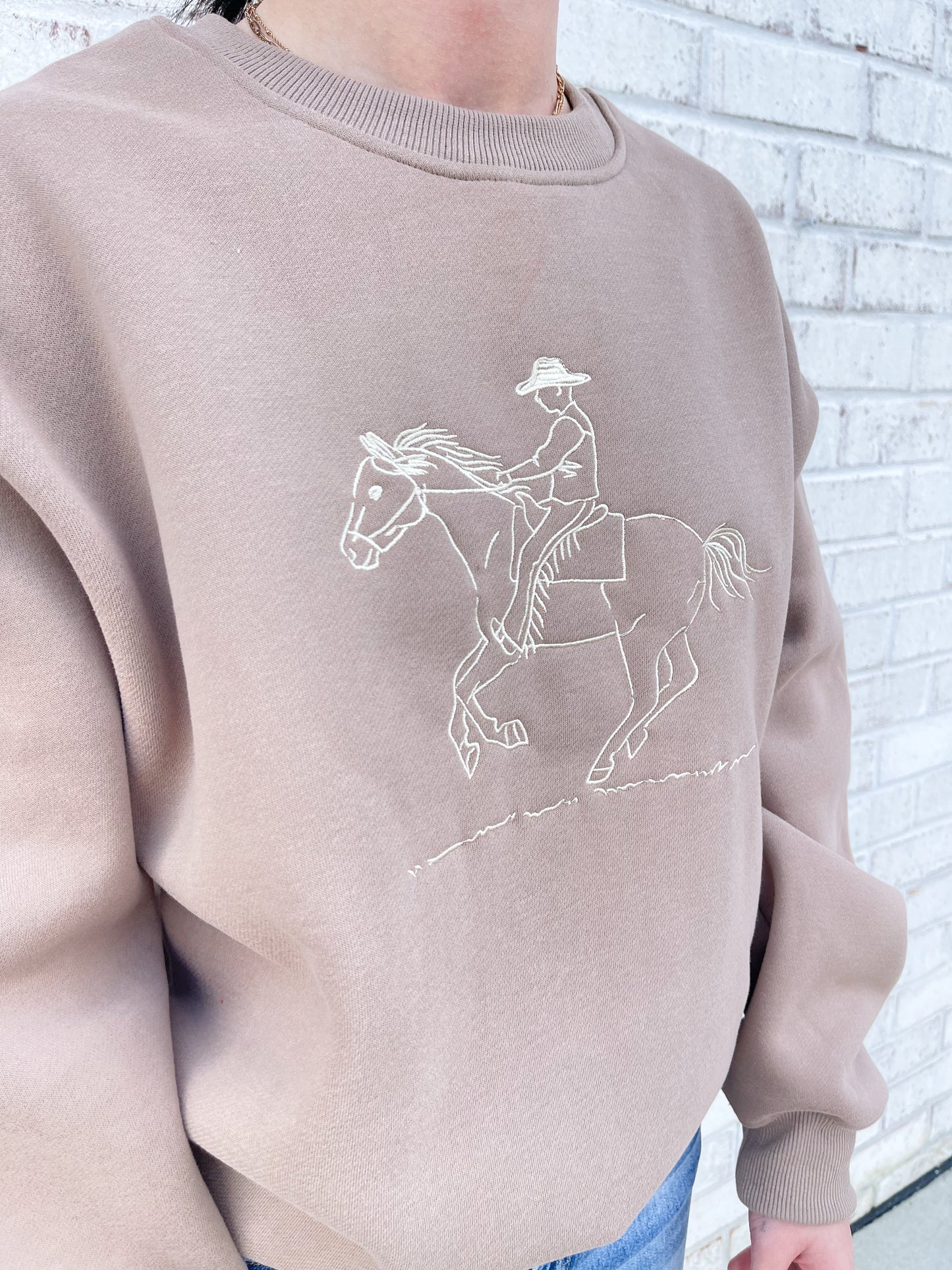 Cowboy Crewneck