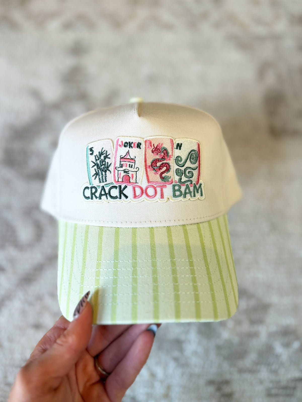 Crack Dot Bam Trucker Hat