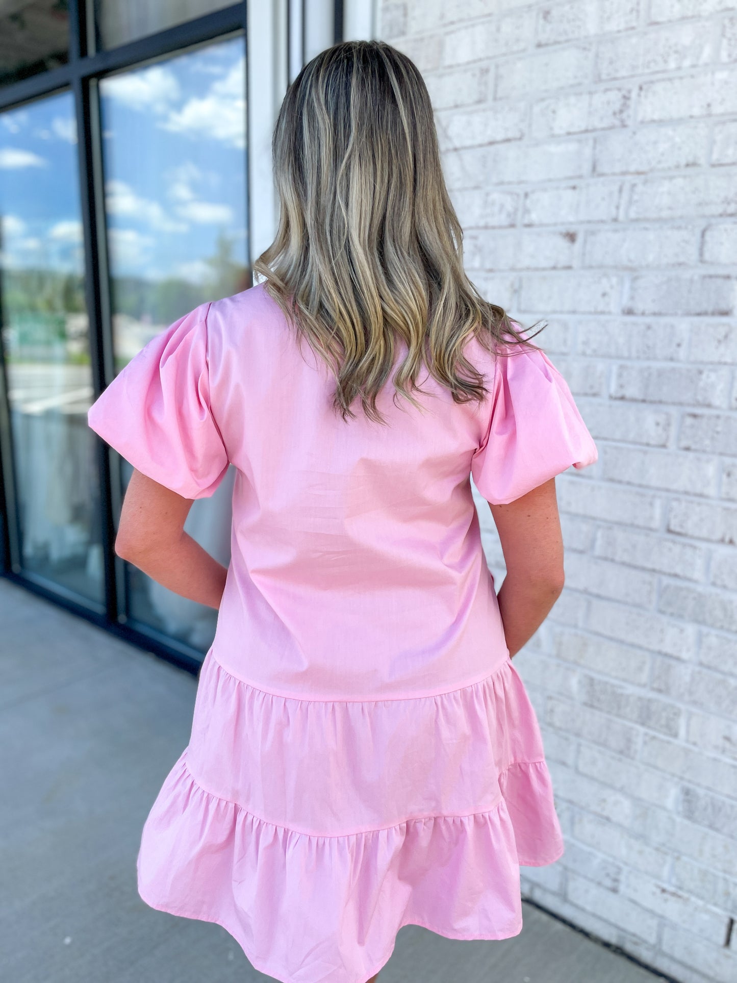 Sparkle and Pop Sequin Babydoll Dress