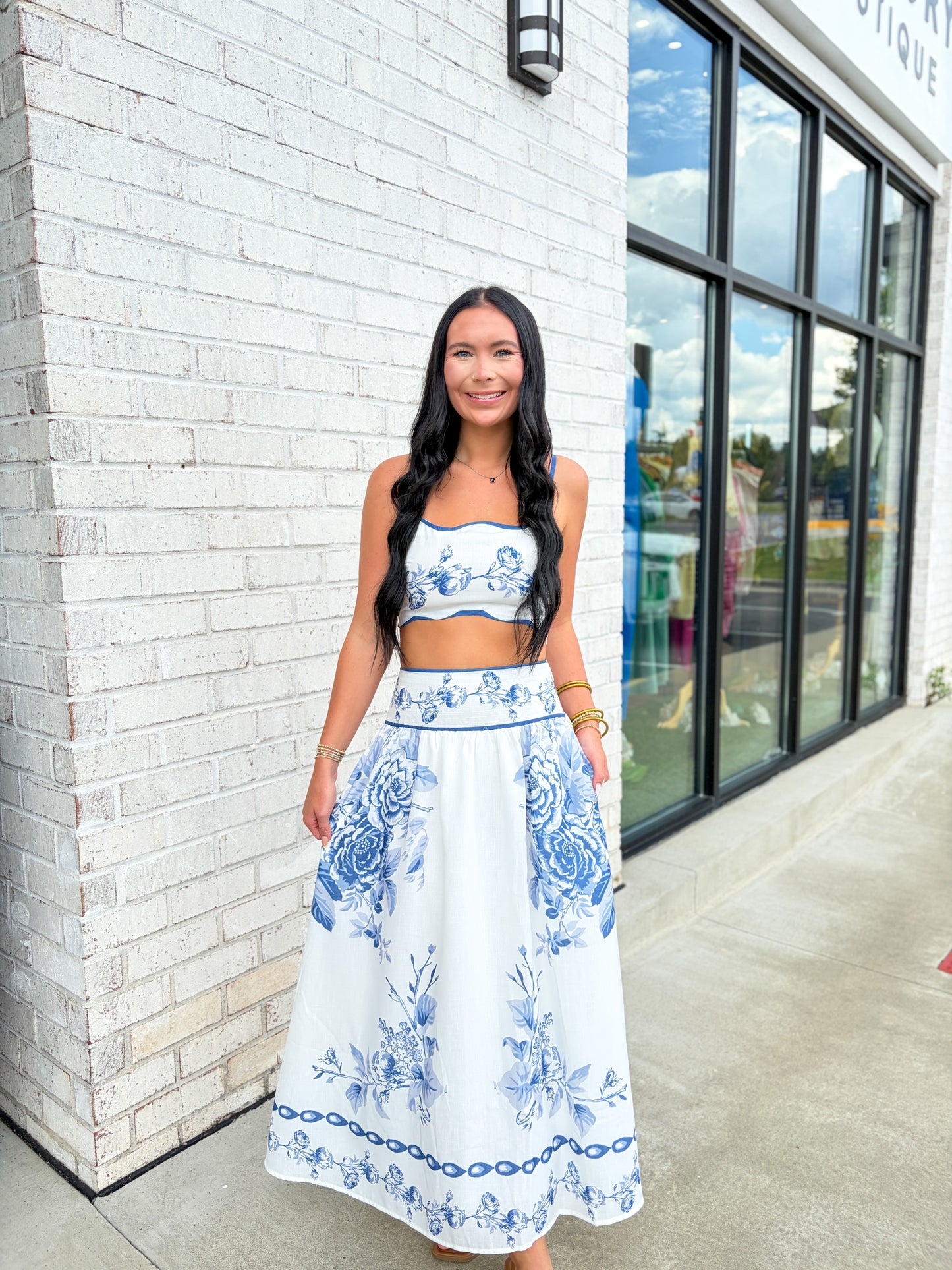 Riley Floral Two Piece Set