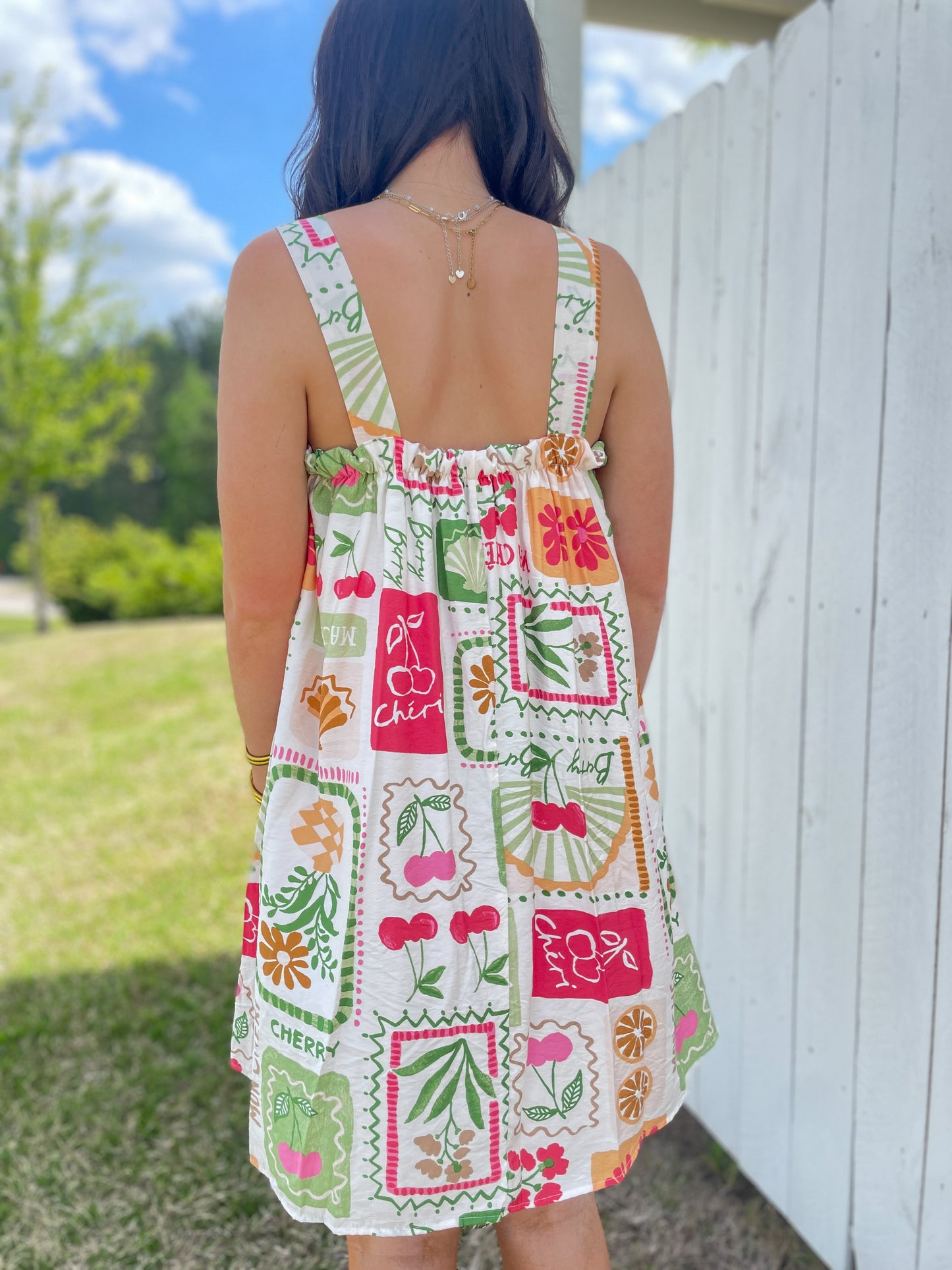Missy Pocket Printed Dress