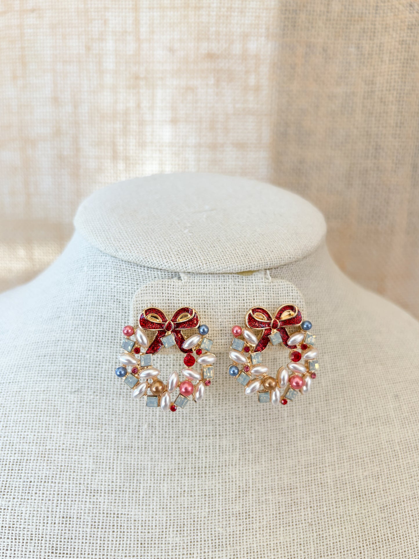 Pearl Wreath Earrings