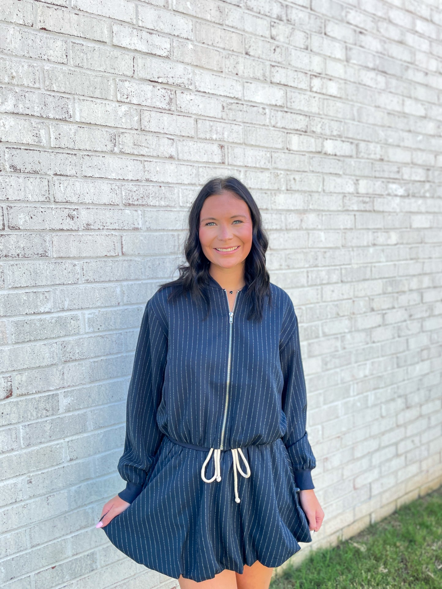 Striped Puff Jacket