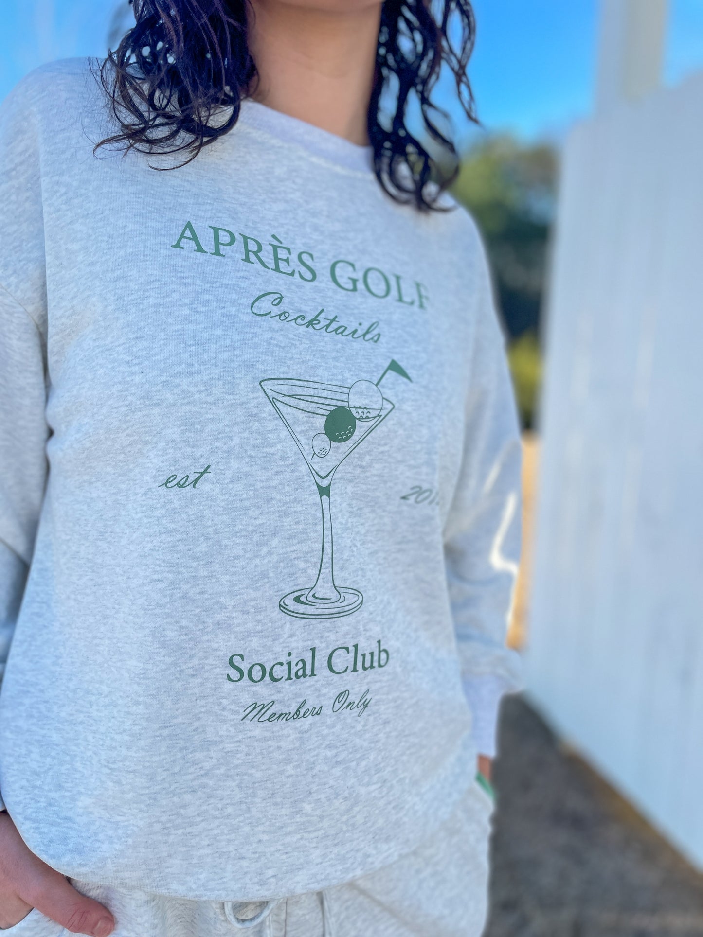 Après Golf Crewneck