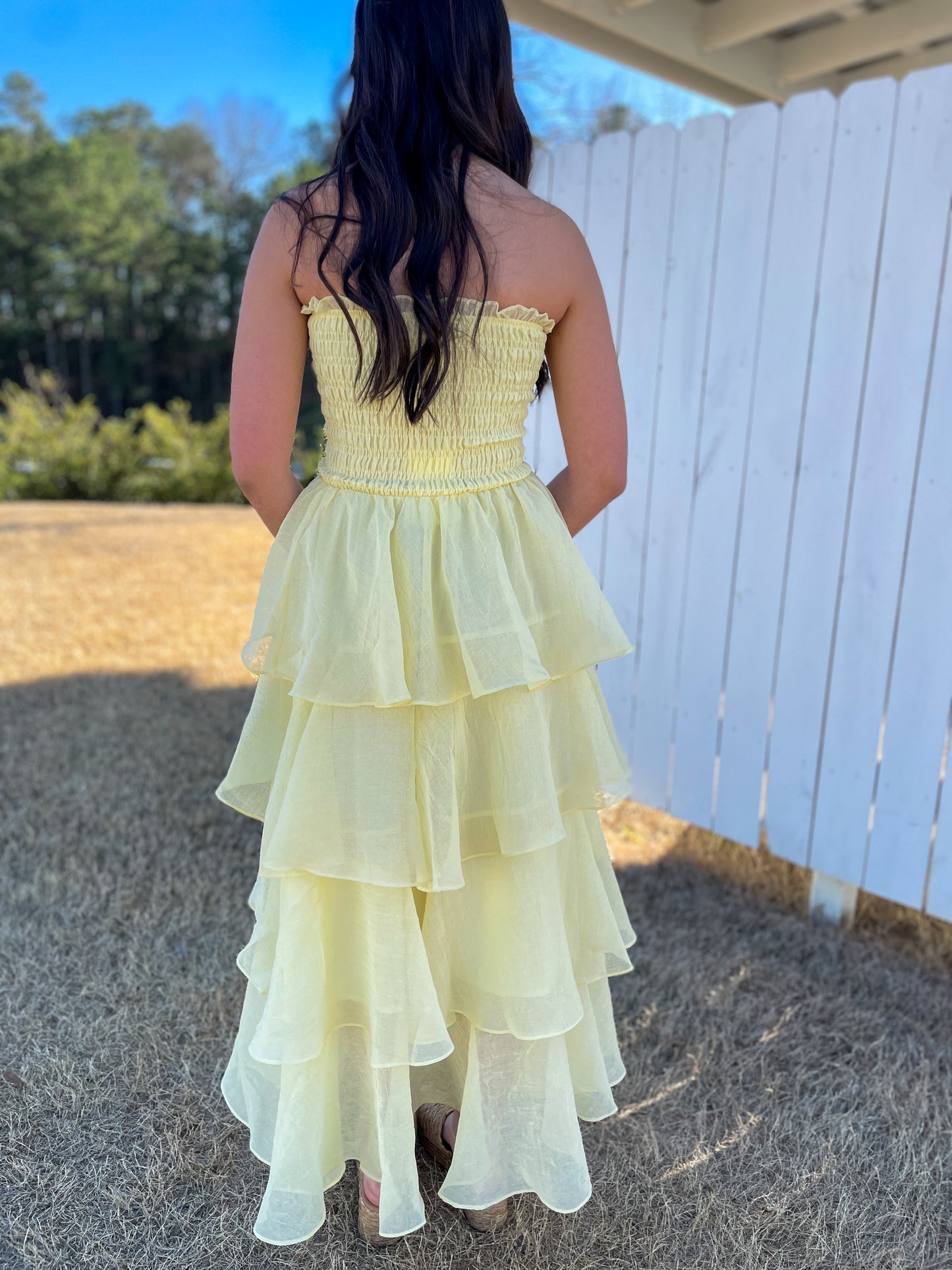 Brooklyn Tiered Midi Dress