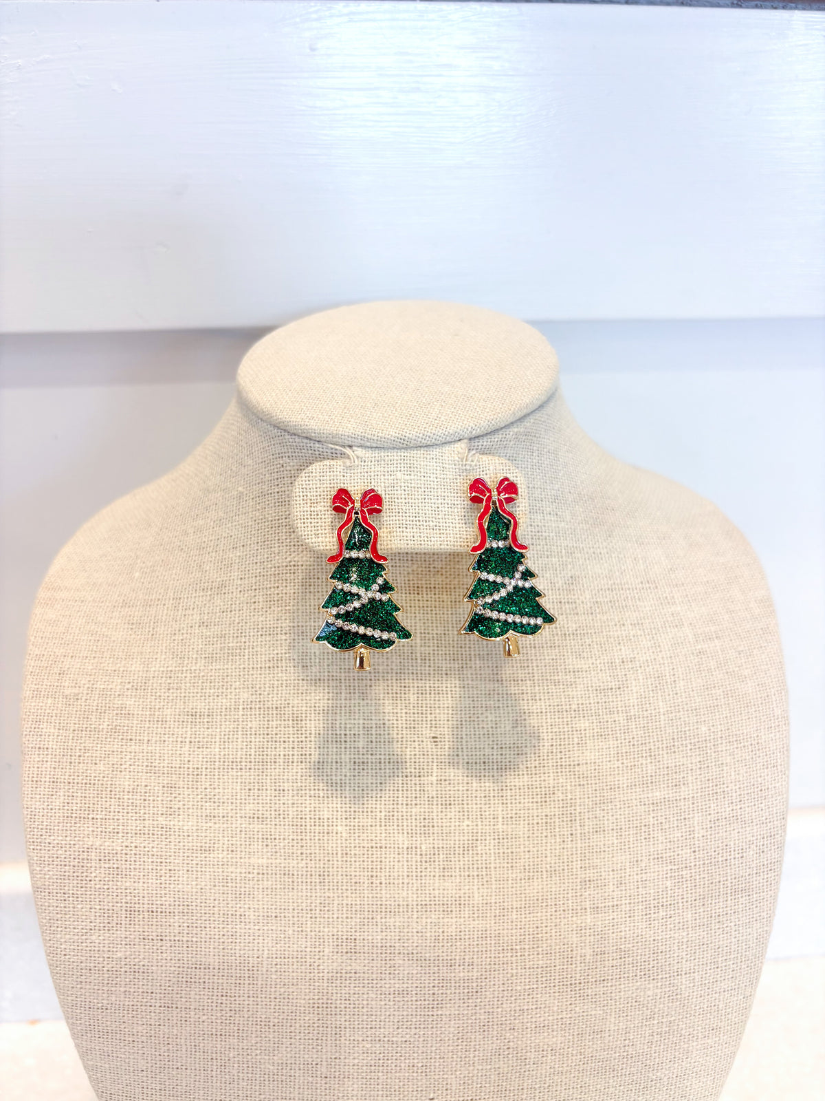 Christmas Tree Dangle Earring