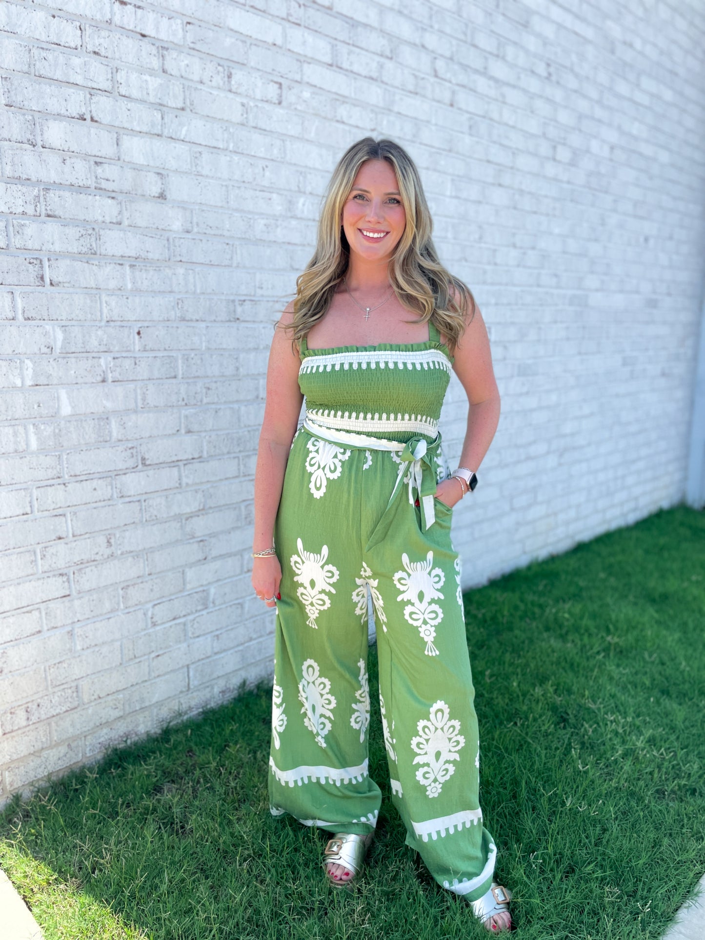 Corey Printed Jumpsuit