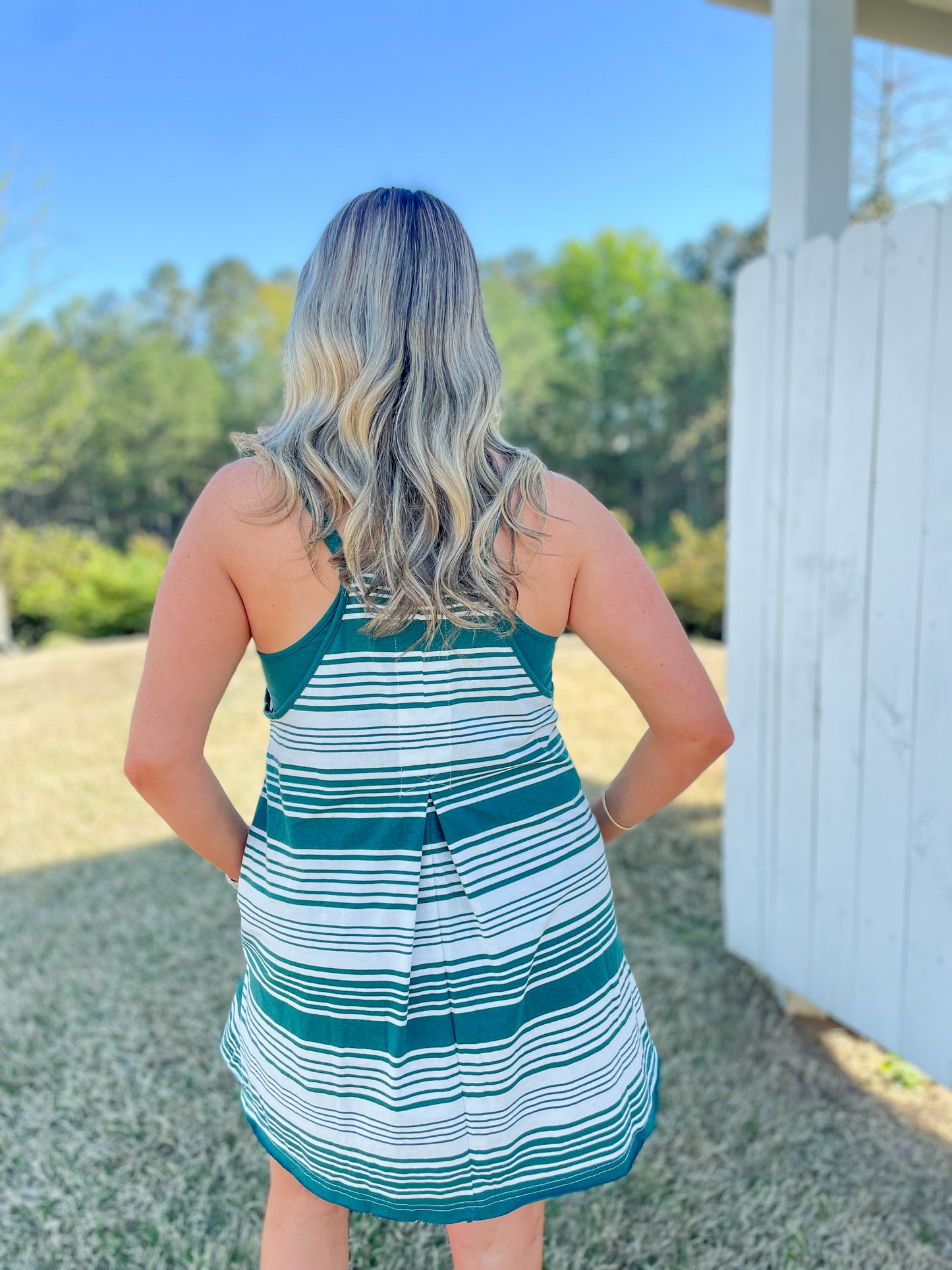 Poppy Stripped Romper