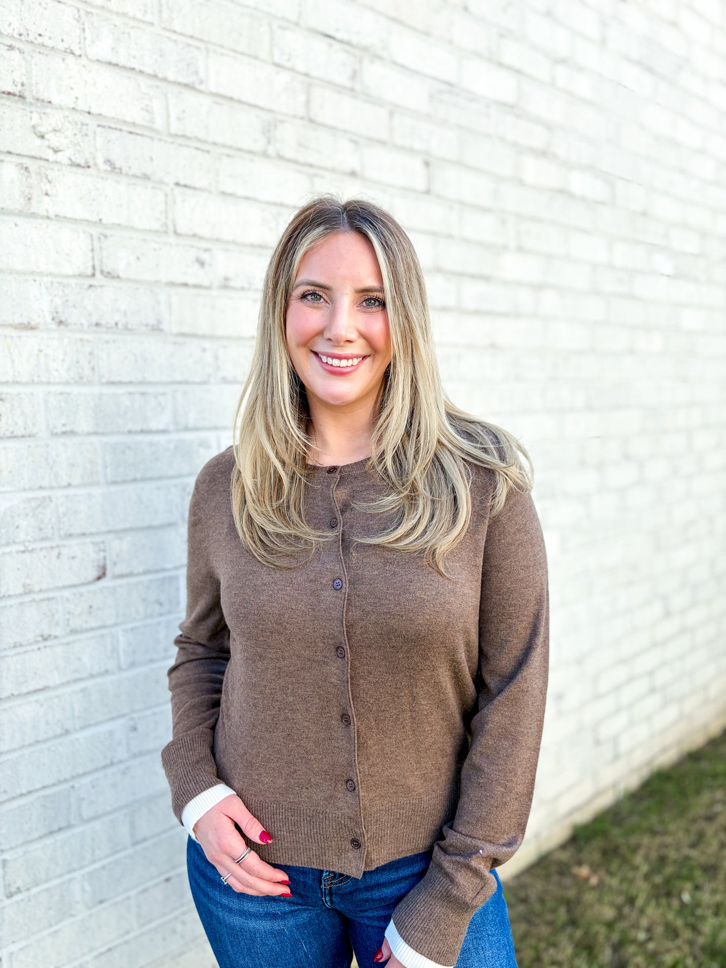 Lightweight Button Up Cardigan