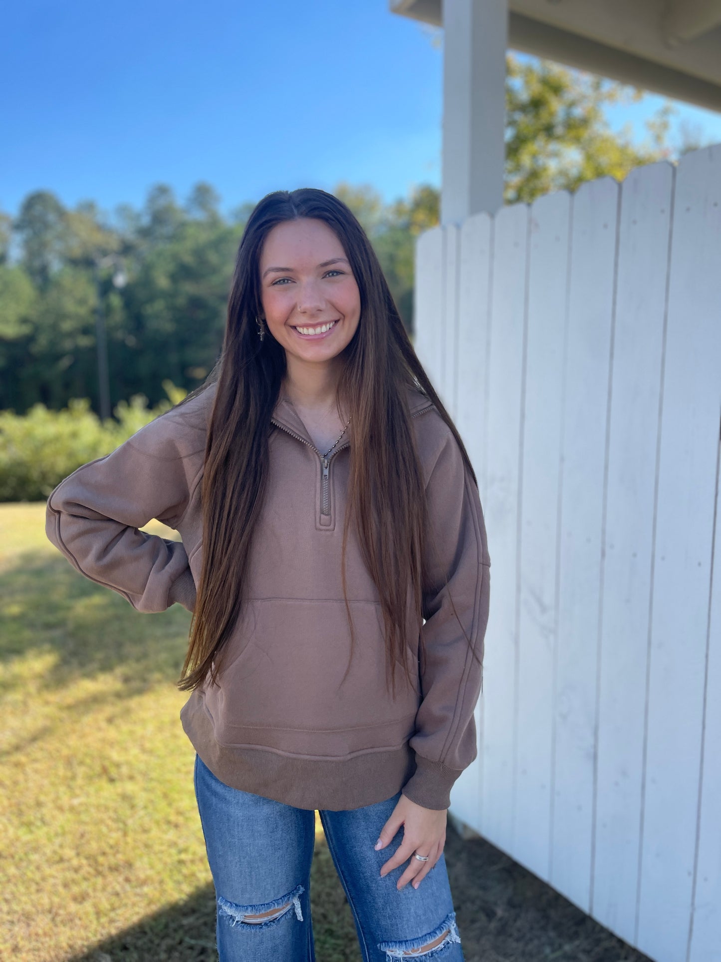 Blake Quarter Zip Pullover