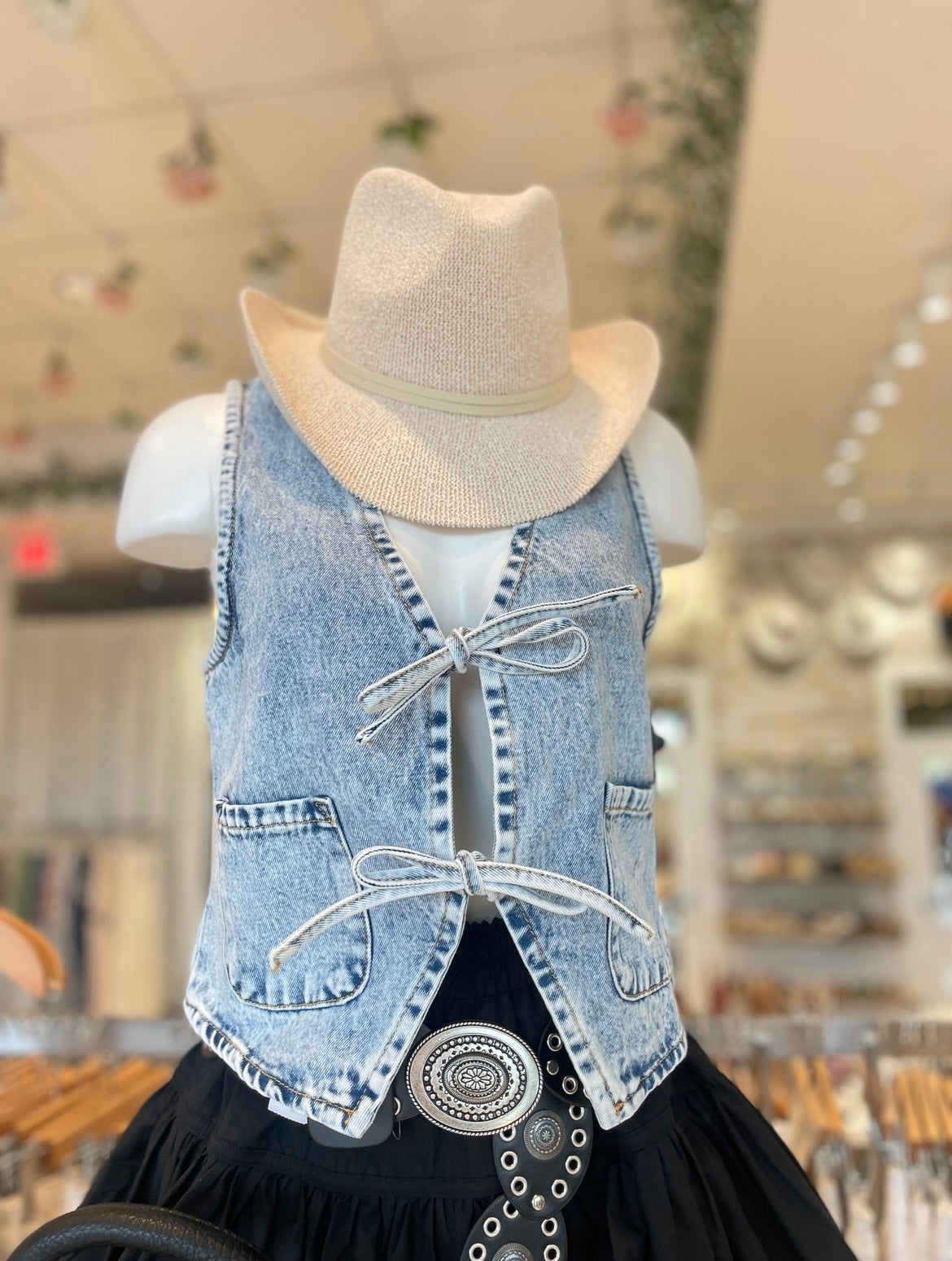 Maylen Denim Vest