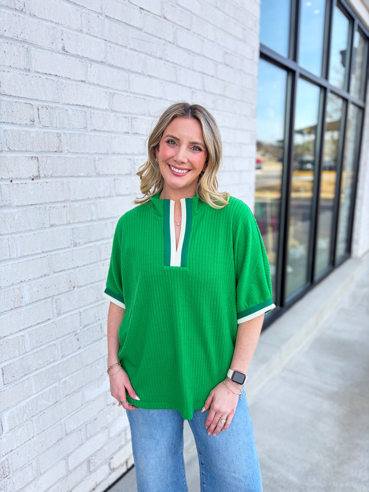 Lochlyn V-Neck Top