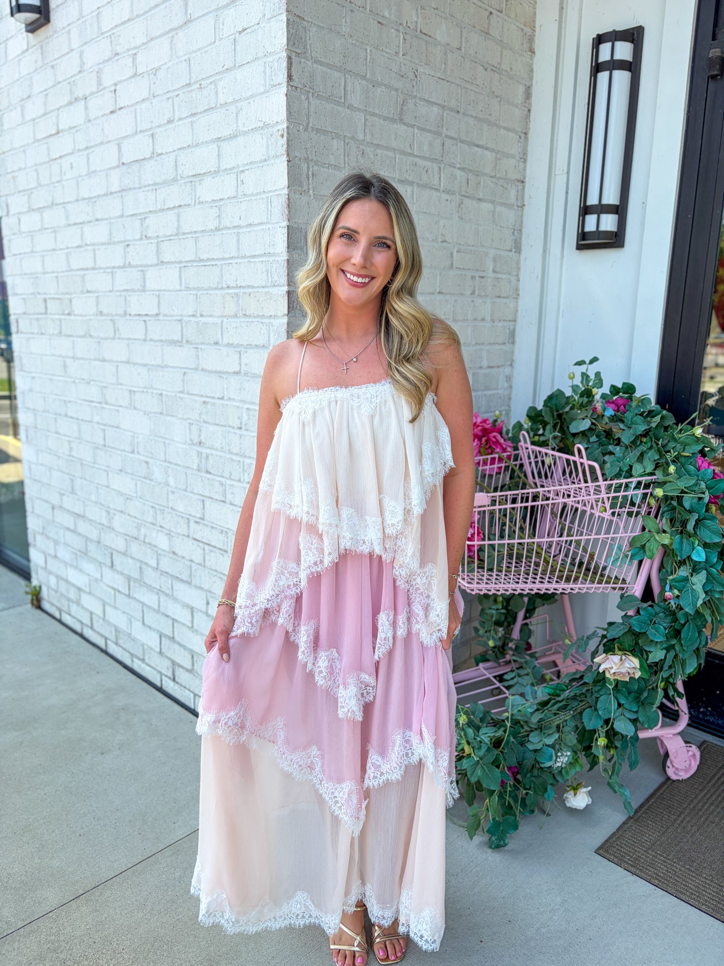 Rayna Tiered Midi Dress