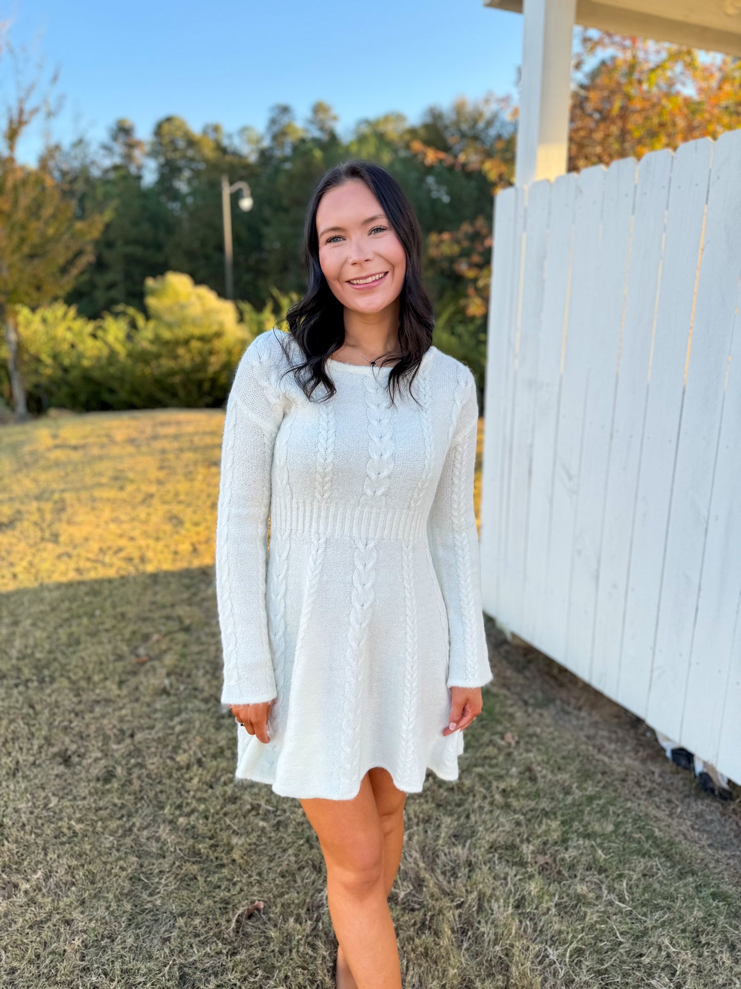 Winter Nights Sweater Dress