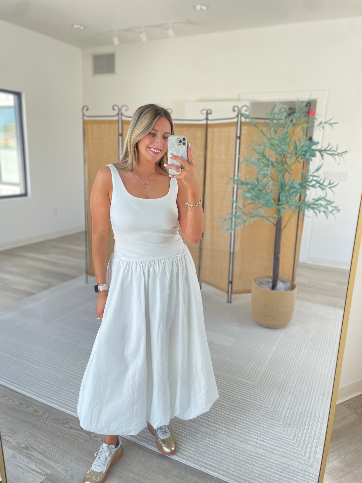 Lexi Bubble Midi Dress