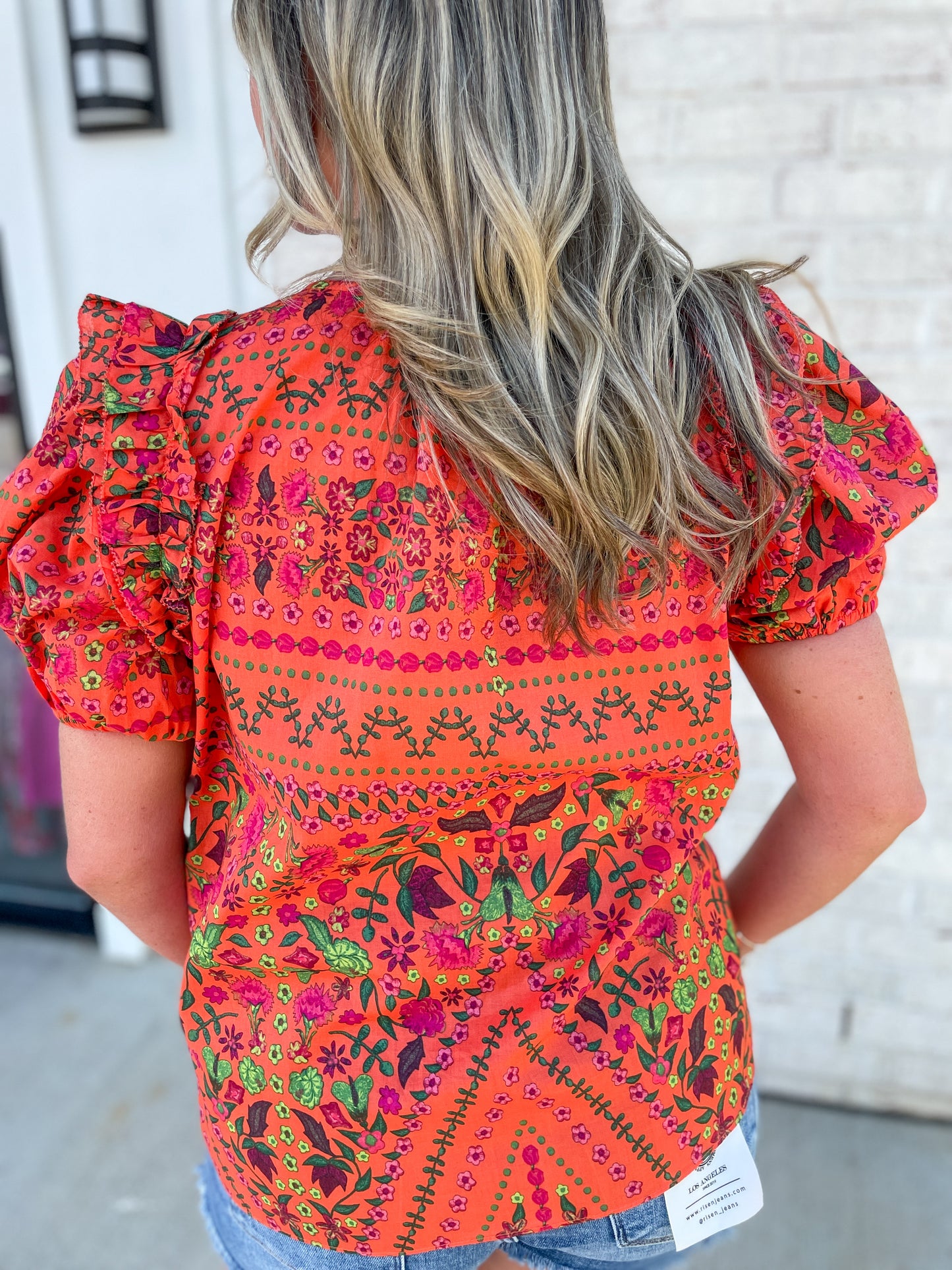 Shilah Floral Print Blouse