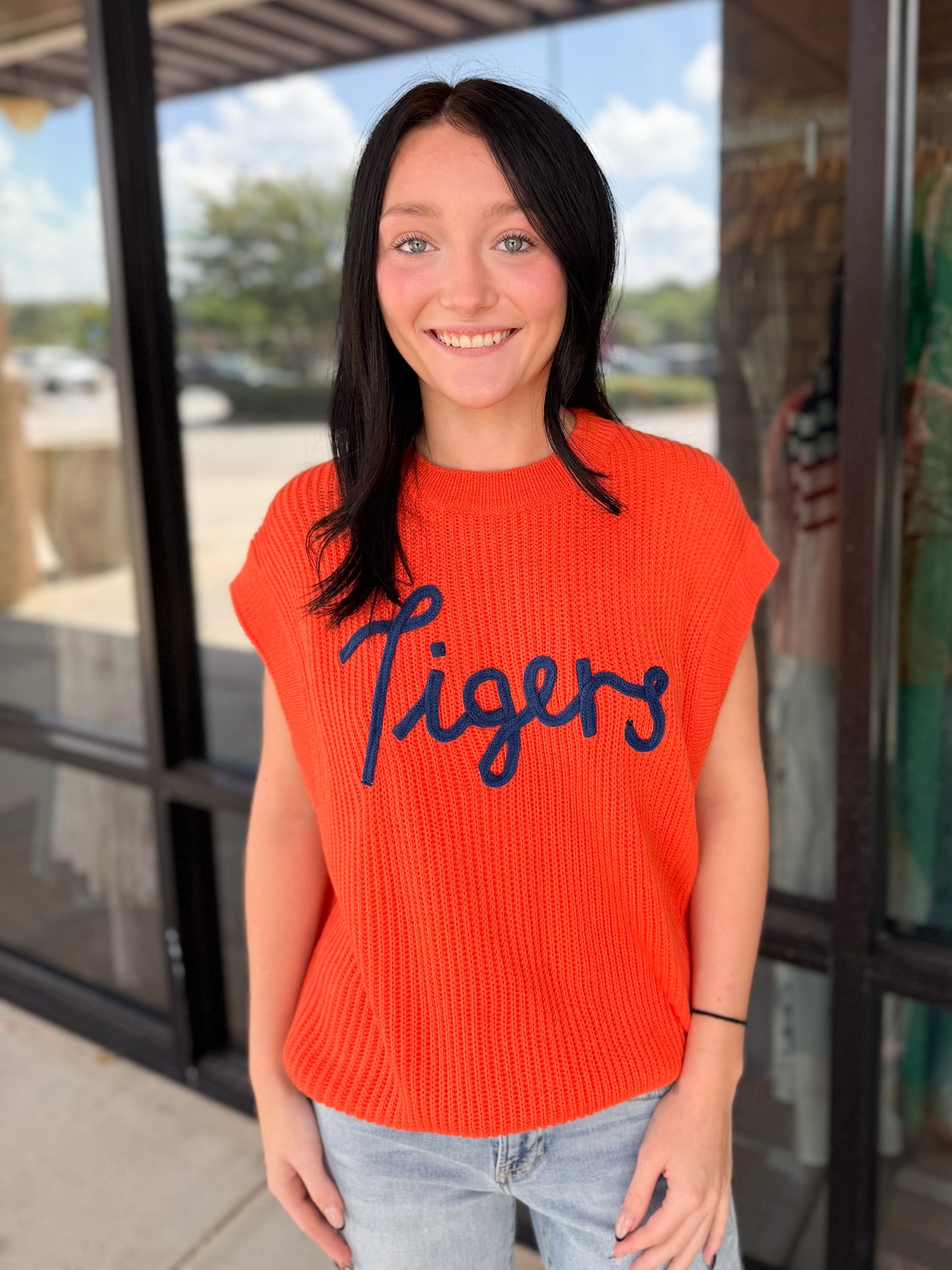 Tiger Sweater Vest