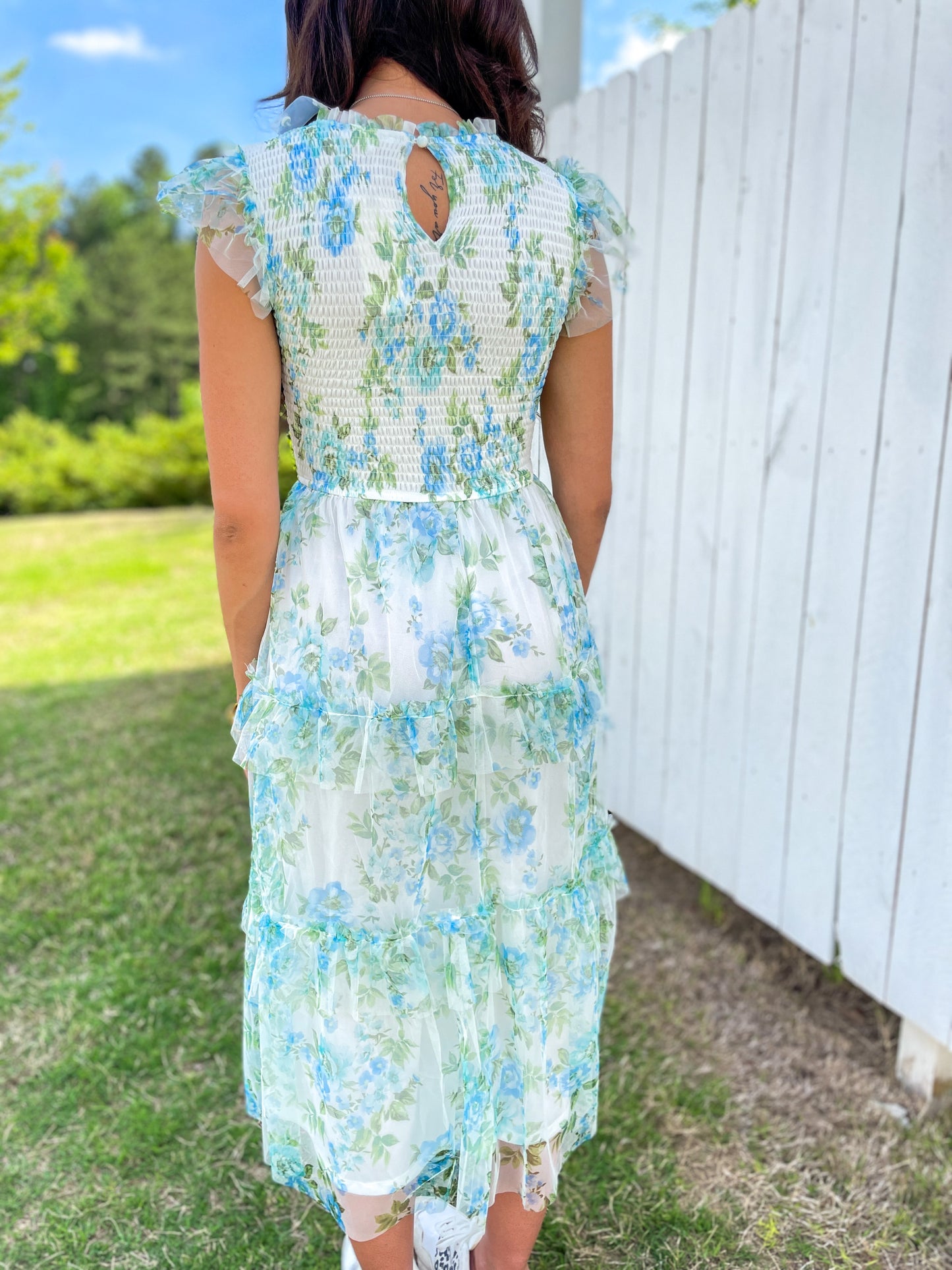 Ryser Tulle Midi Dress